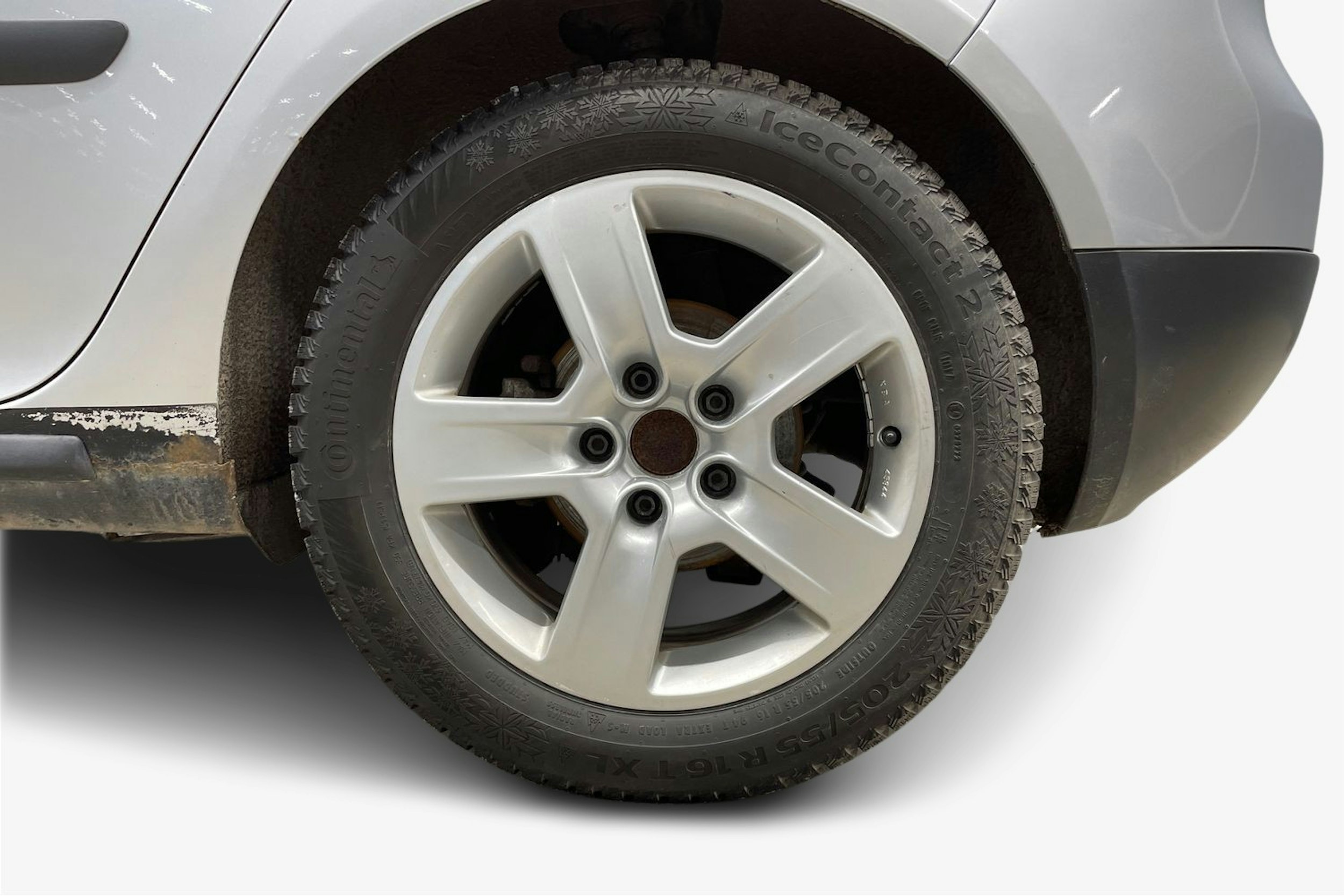 harmaa Volkswagen Golf 2004 kuva 9.