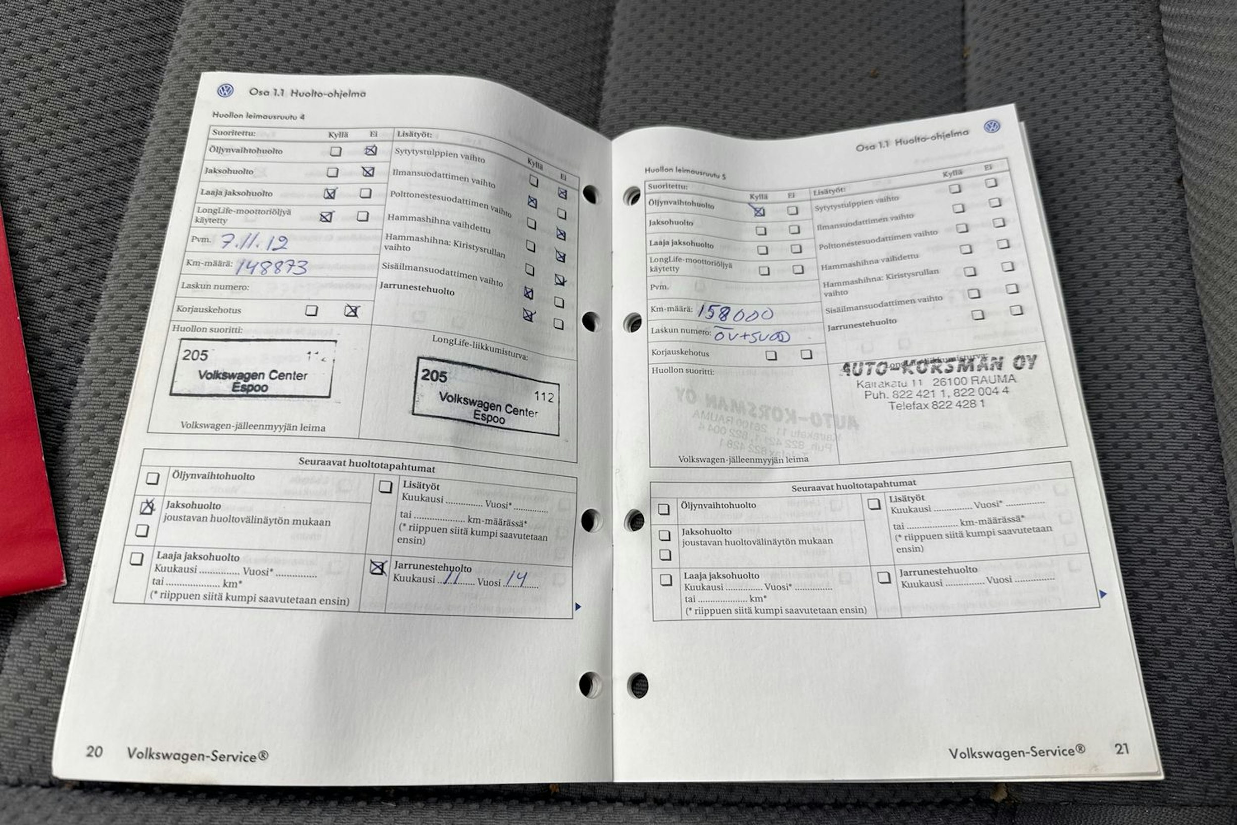 Sininen Volkswagen GOLF 2005 kuva 36.