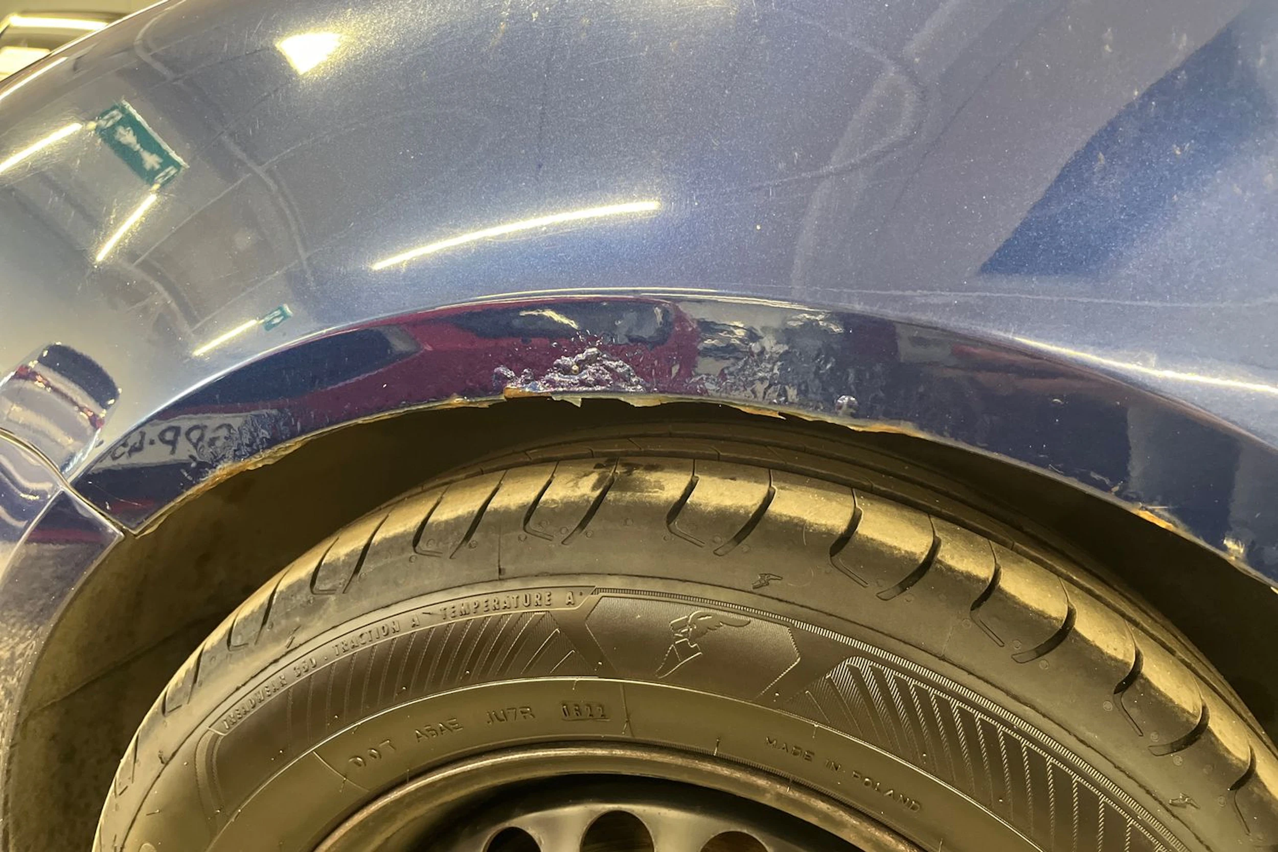 sininen Volkswagen Golf 2005 kuva 21.