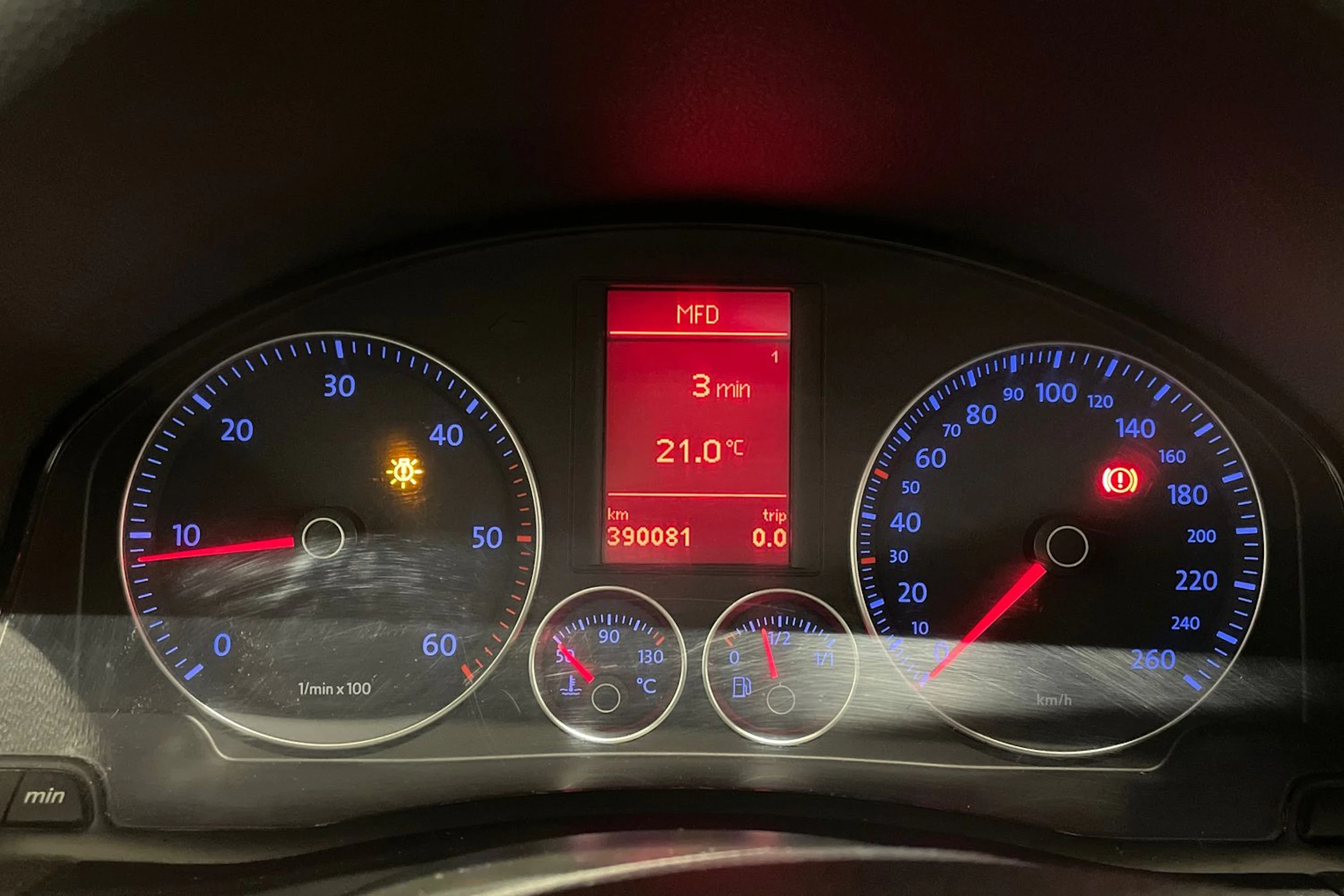 sininen Volkswagen Golf 2006 kuva 11.