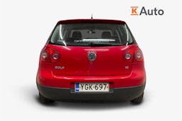 Punainen Volkswagen GOLF 2006 kuva 3.