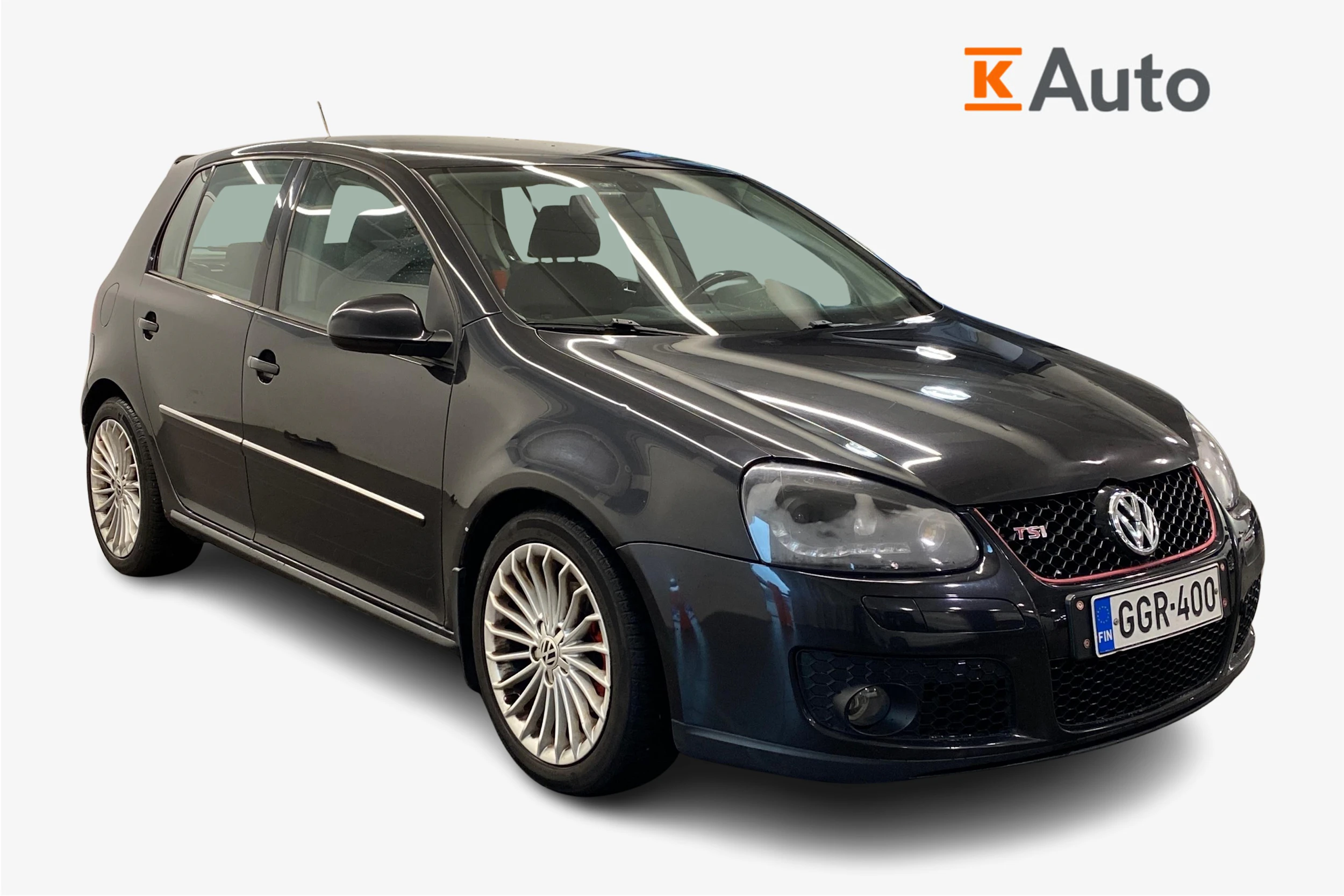 musta Volkswagen Golf 2007 kuva 1.