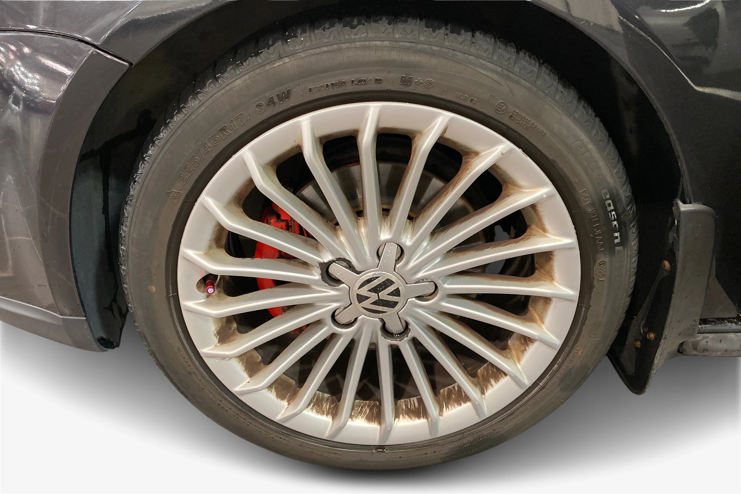 musta Volkswagen Golf 2007 kuva 9.
