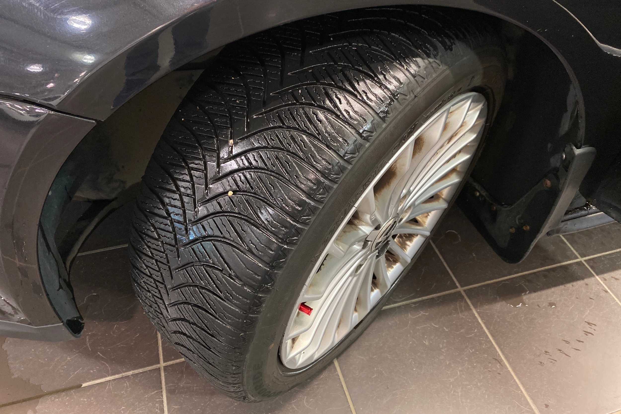 musta Volkswagen Golf 2007 kuva 10.