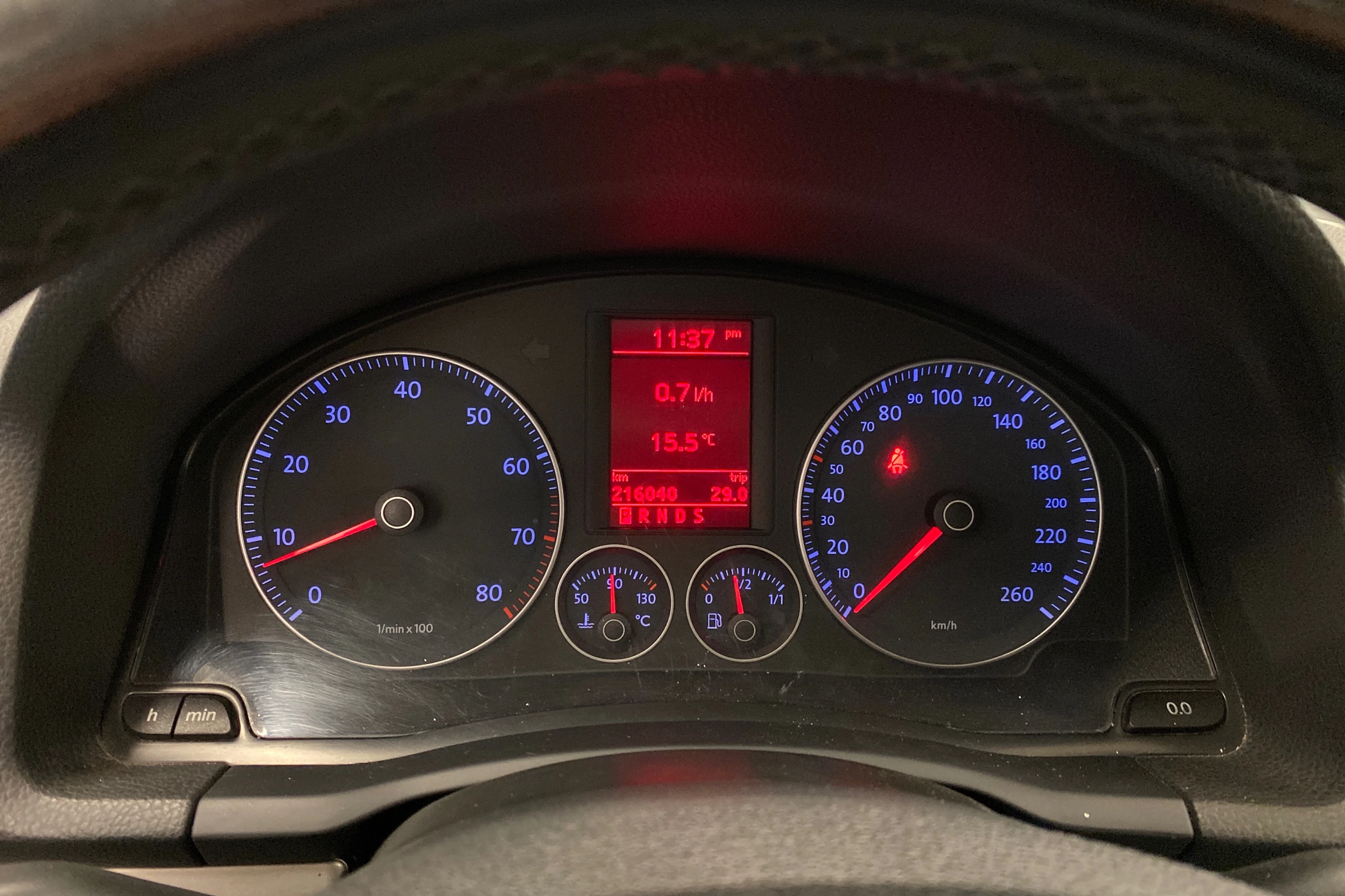 musta Volkswagen Golf 2007 kuva 15.