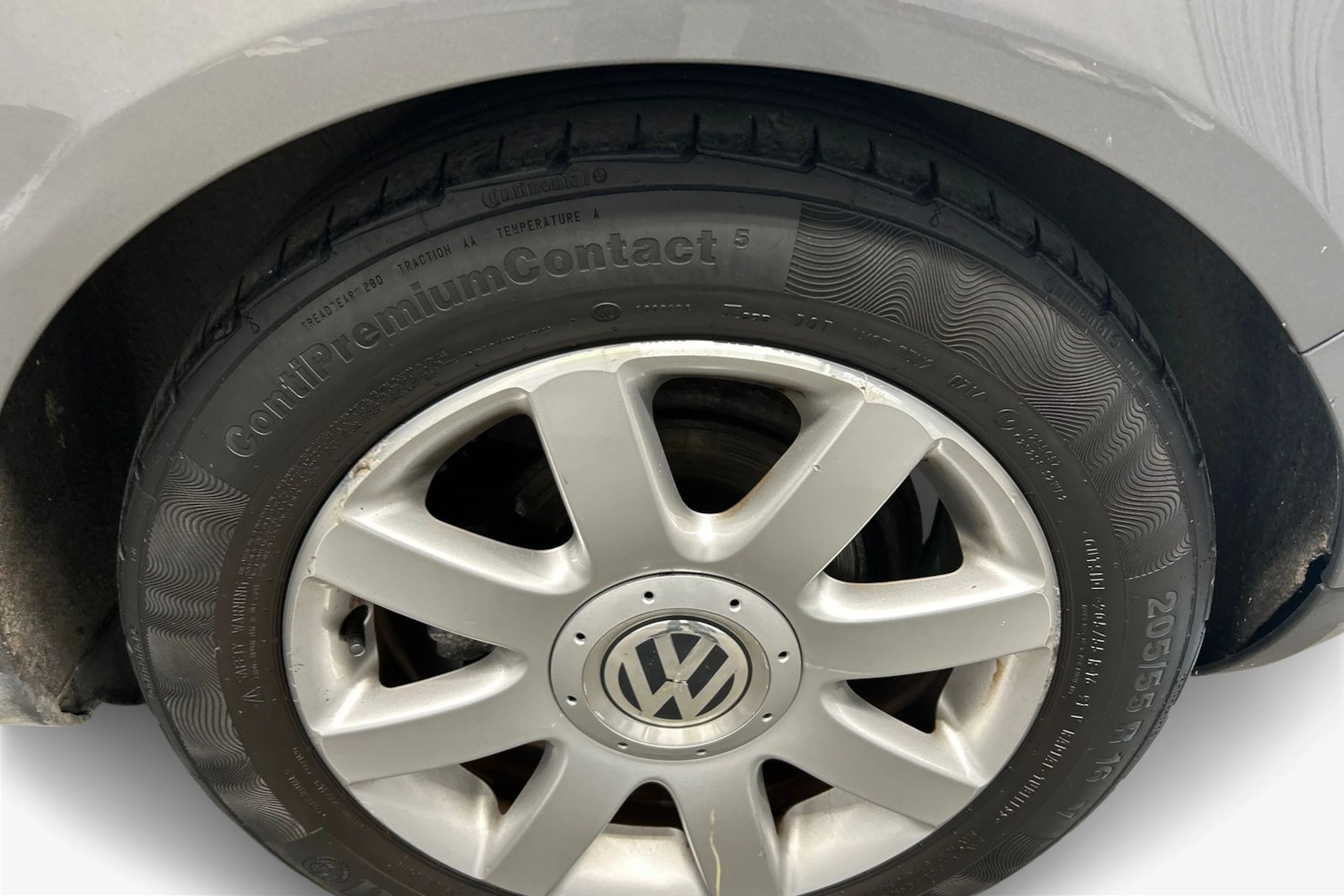harmaa Volkswagen Golf 2007 kuva 9.
