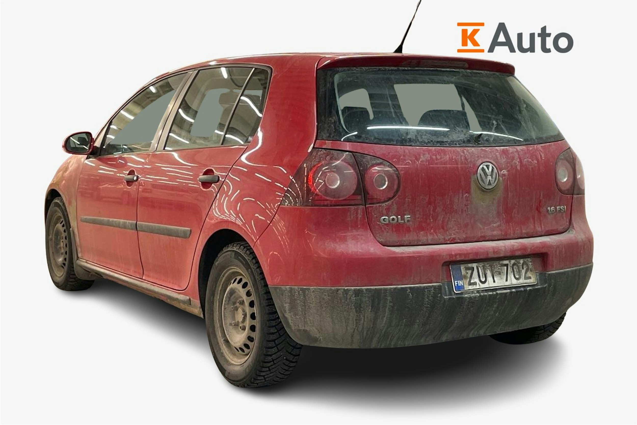 Punainen Volkswagen GOLF 2007 kuva 2.