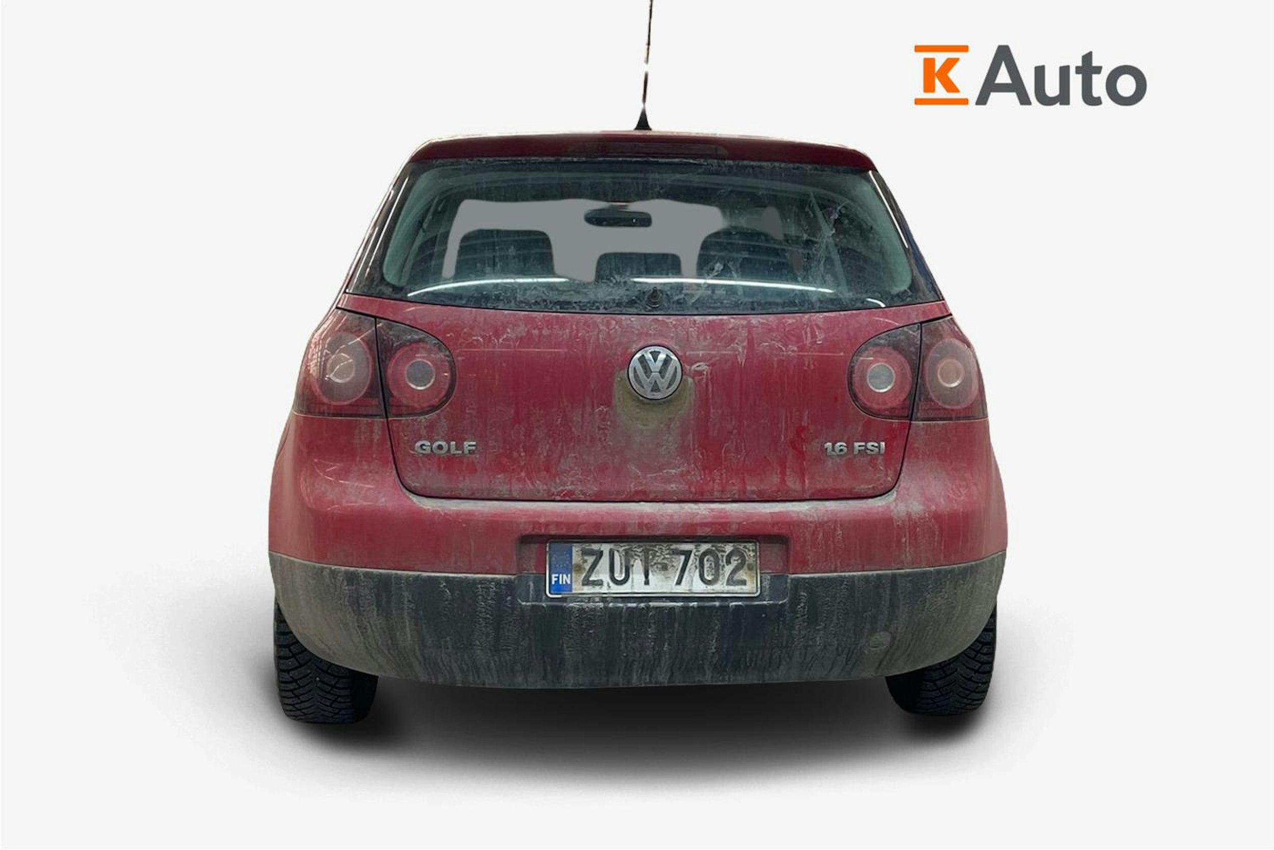 Punainen Volkswagen GOLF 2007 kuva 3.