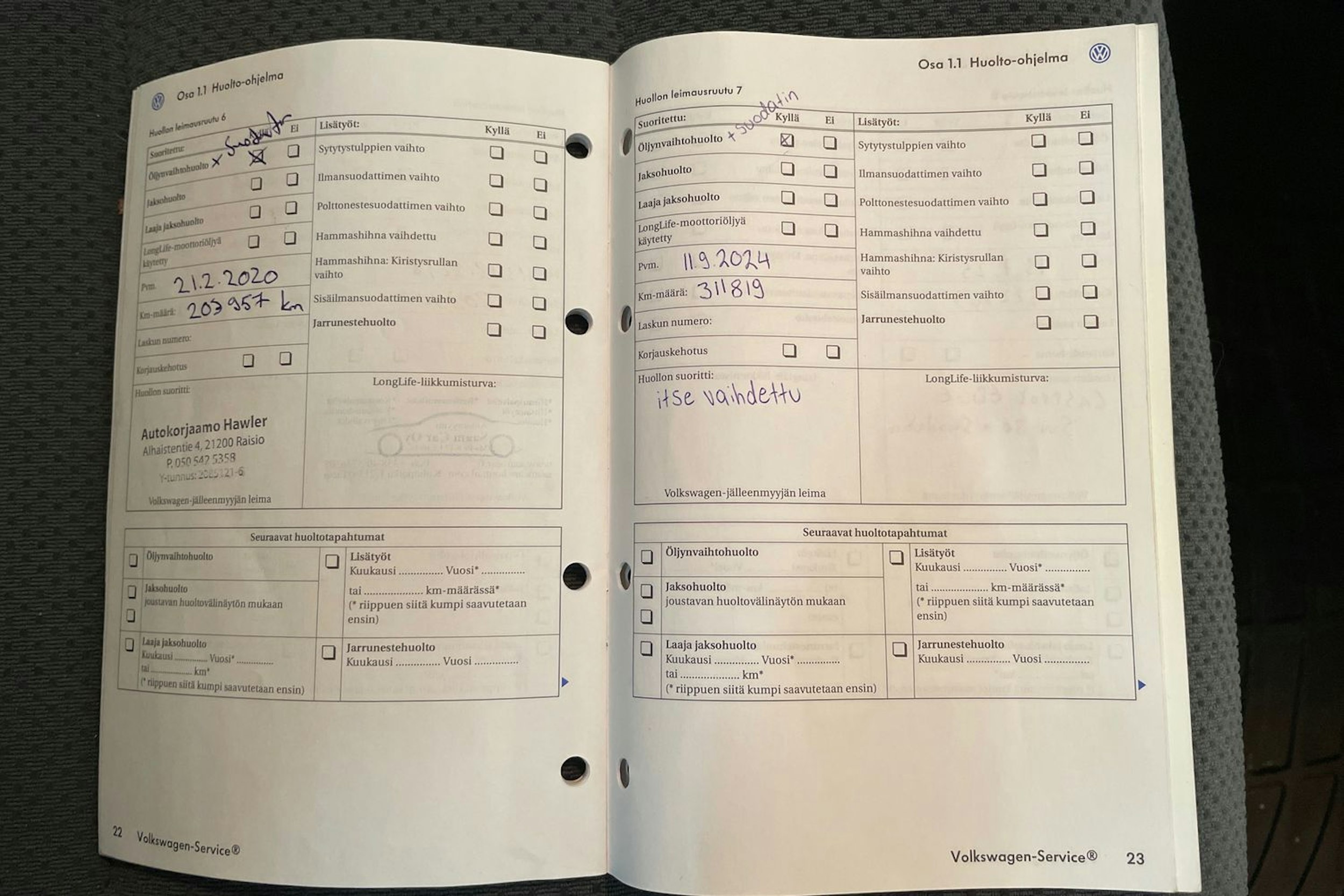 Punainen Volkswagen GOLF 2007 kuva 21.