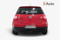 punainen Volkswagen Golf 2008 kuva 3.