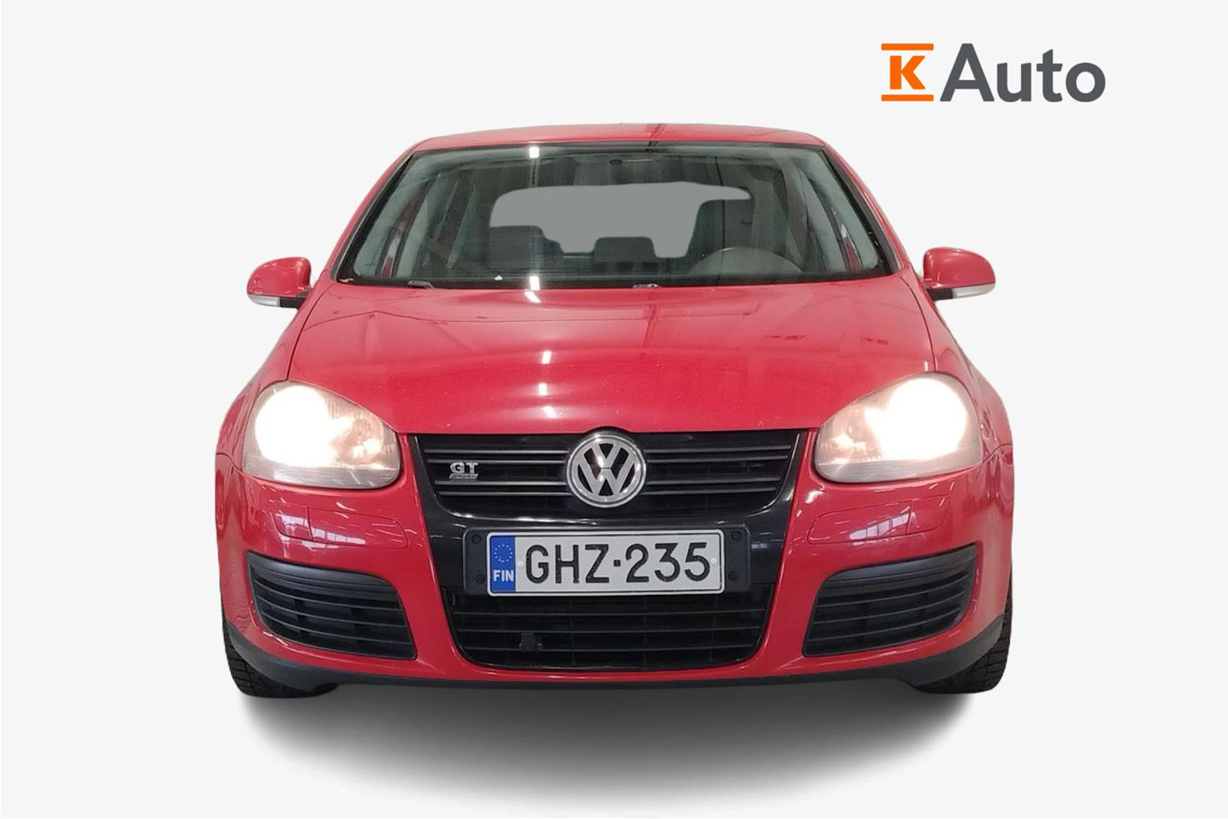 punainen Volkswagen Golf 2008 kuva 4.