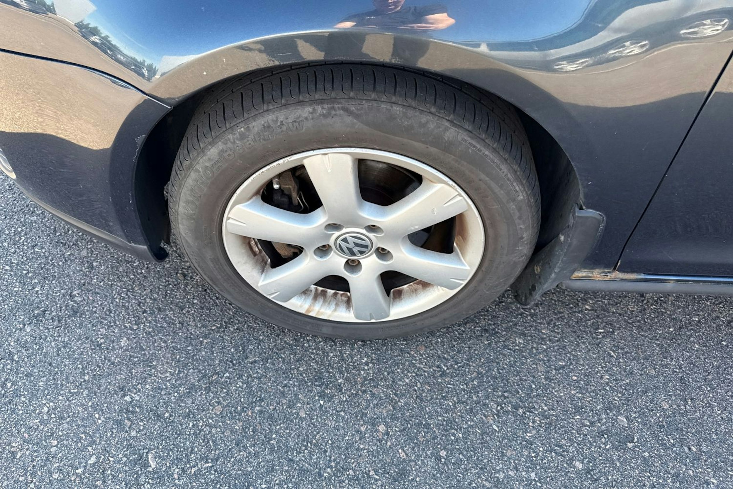 sininen Volkswagen Golf 2008 kuva 13.