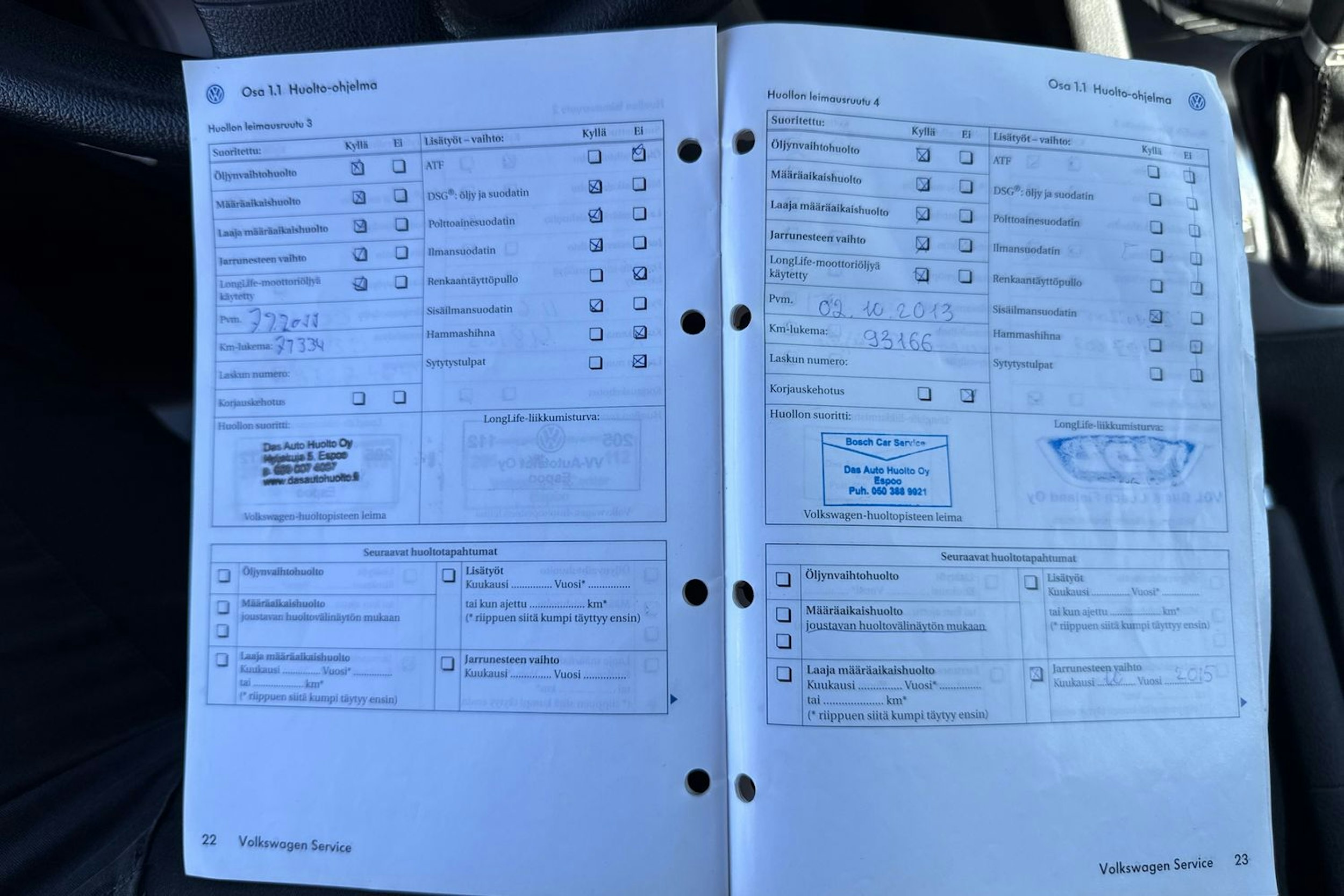 sininen Volkswagen Golf 2008 kuva 20.
