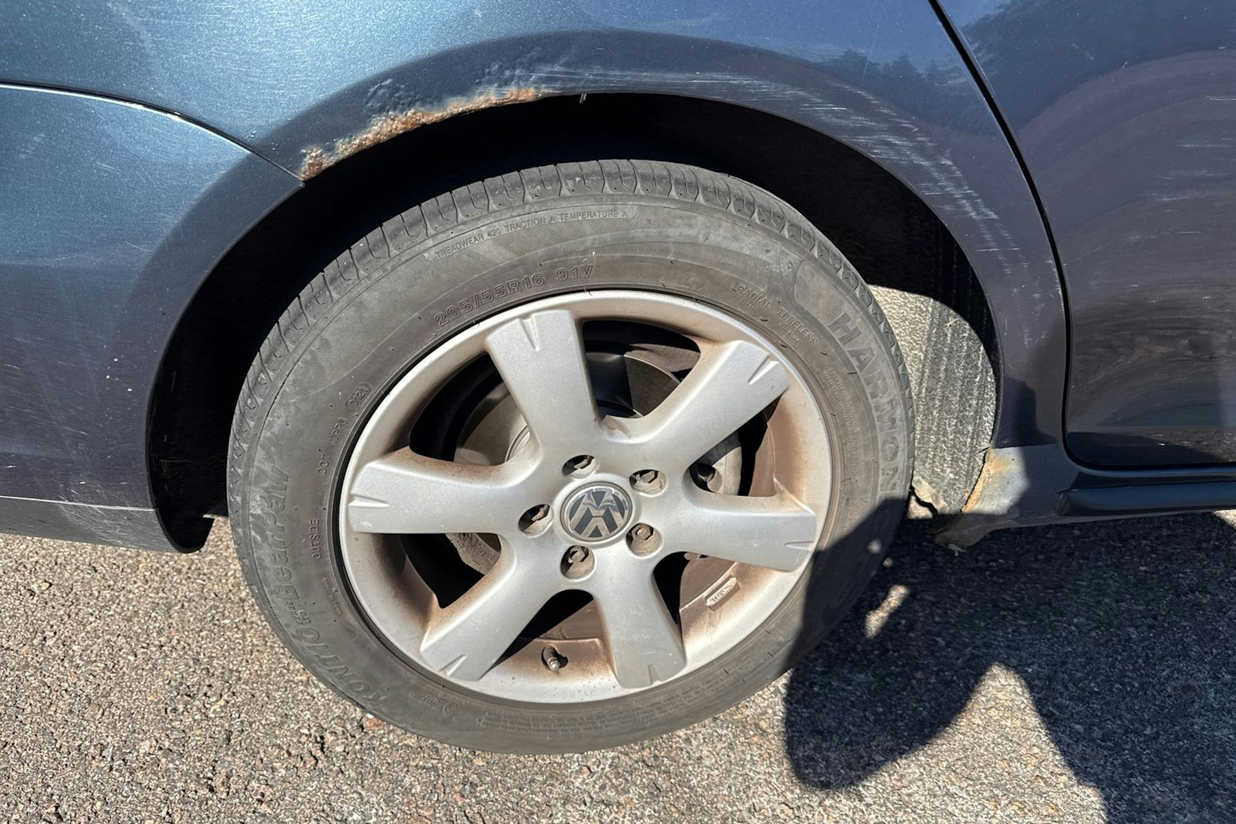 sininen Volkswagen Golf 2008 kuva 28.