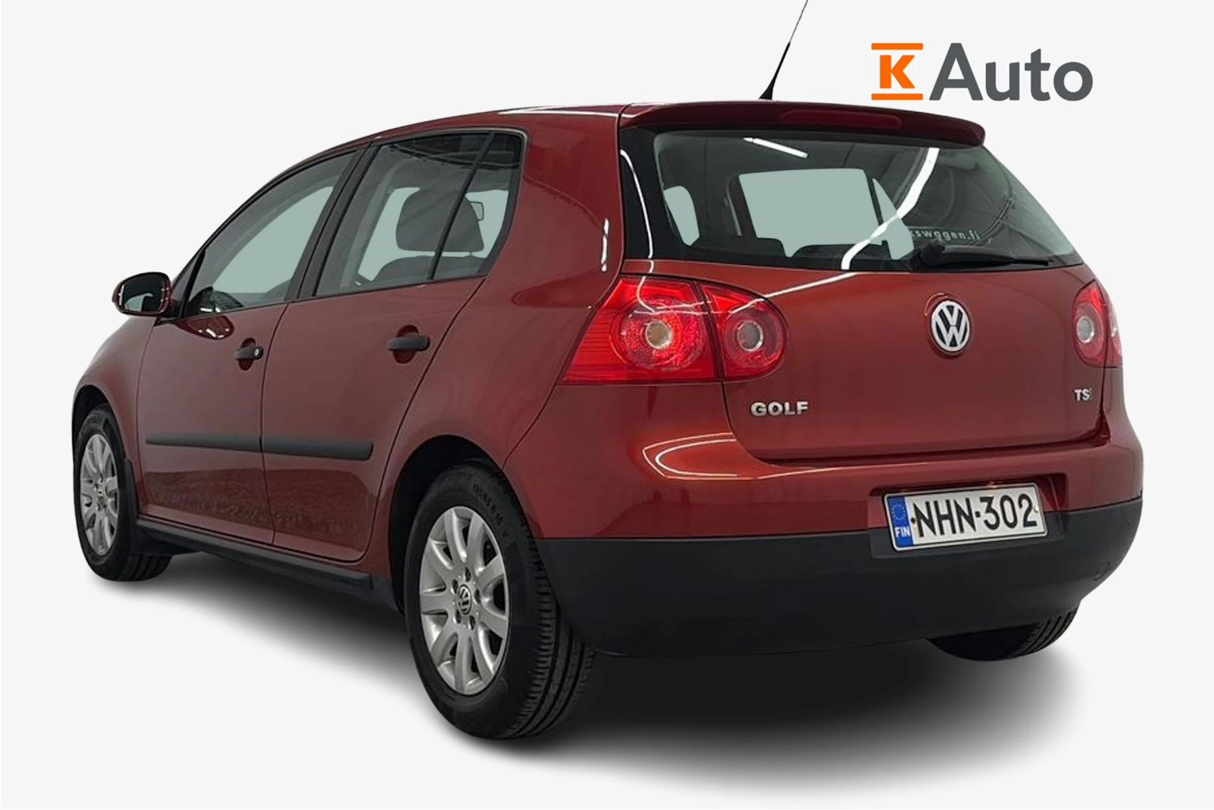 Punainen Volkswagen GOLF 2008 kuva 2.
