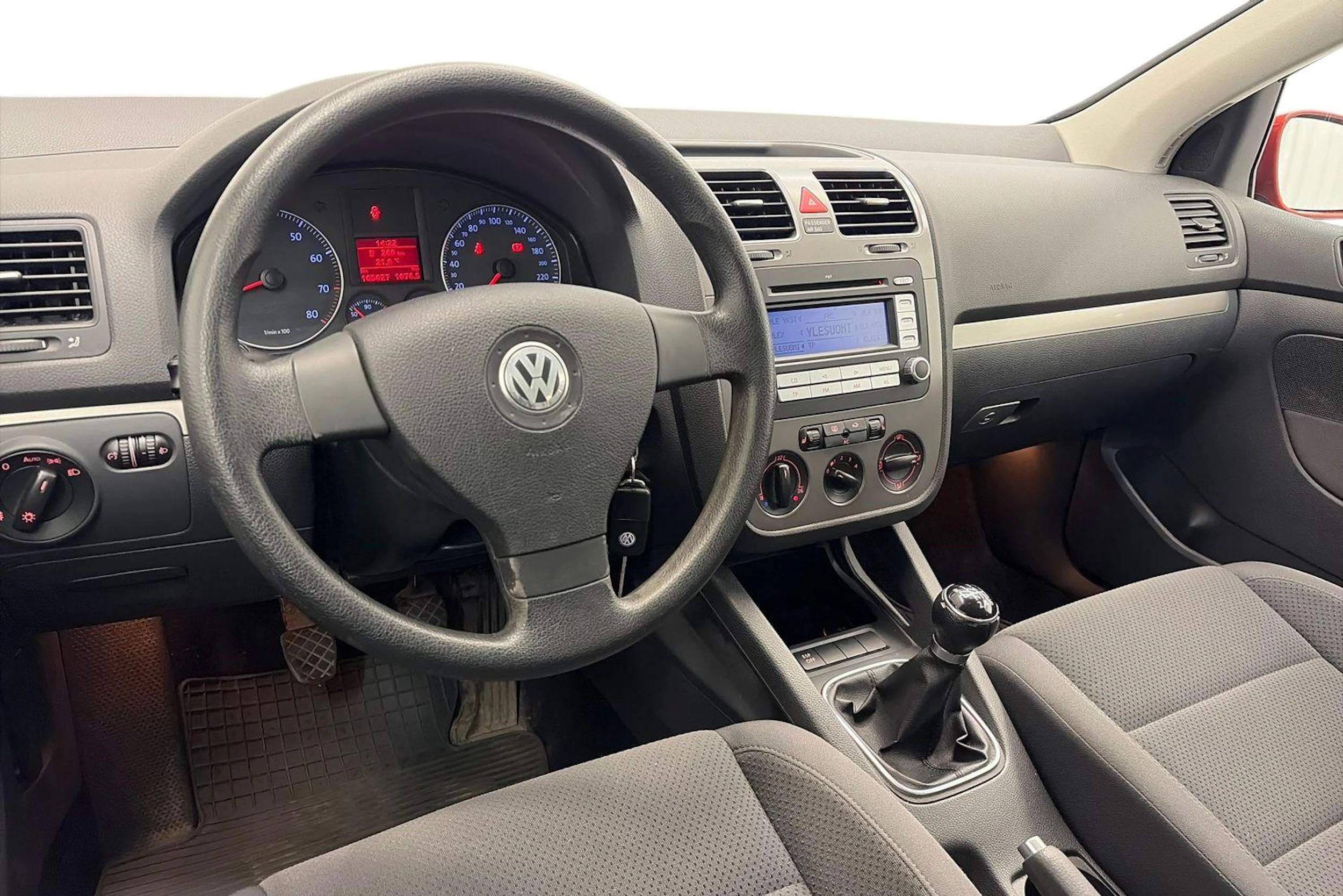 Punainen Volkswagen GOLF 2008 kuva 6.