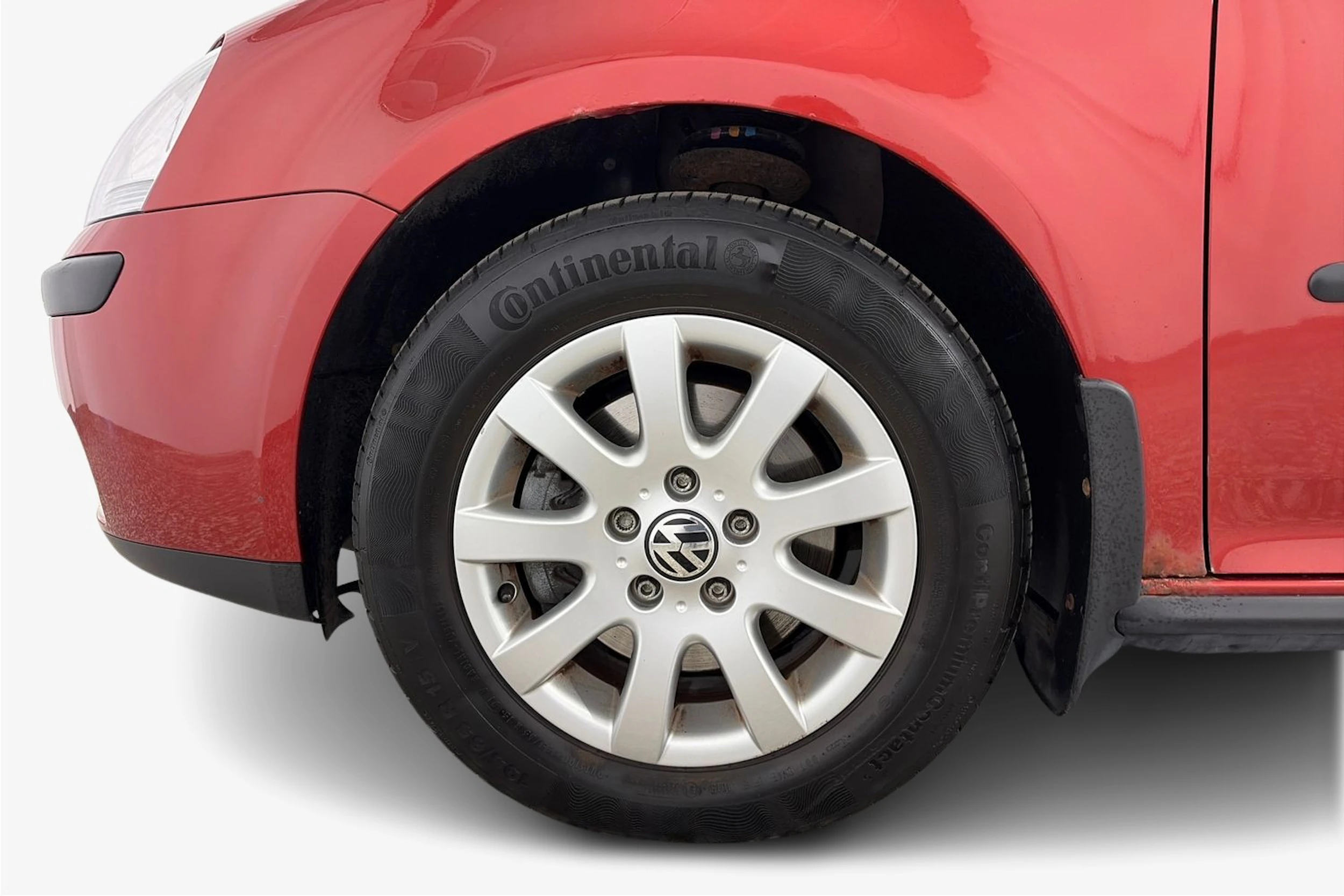 Punainen Volkswagen GOLF 2008 kuva 9.