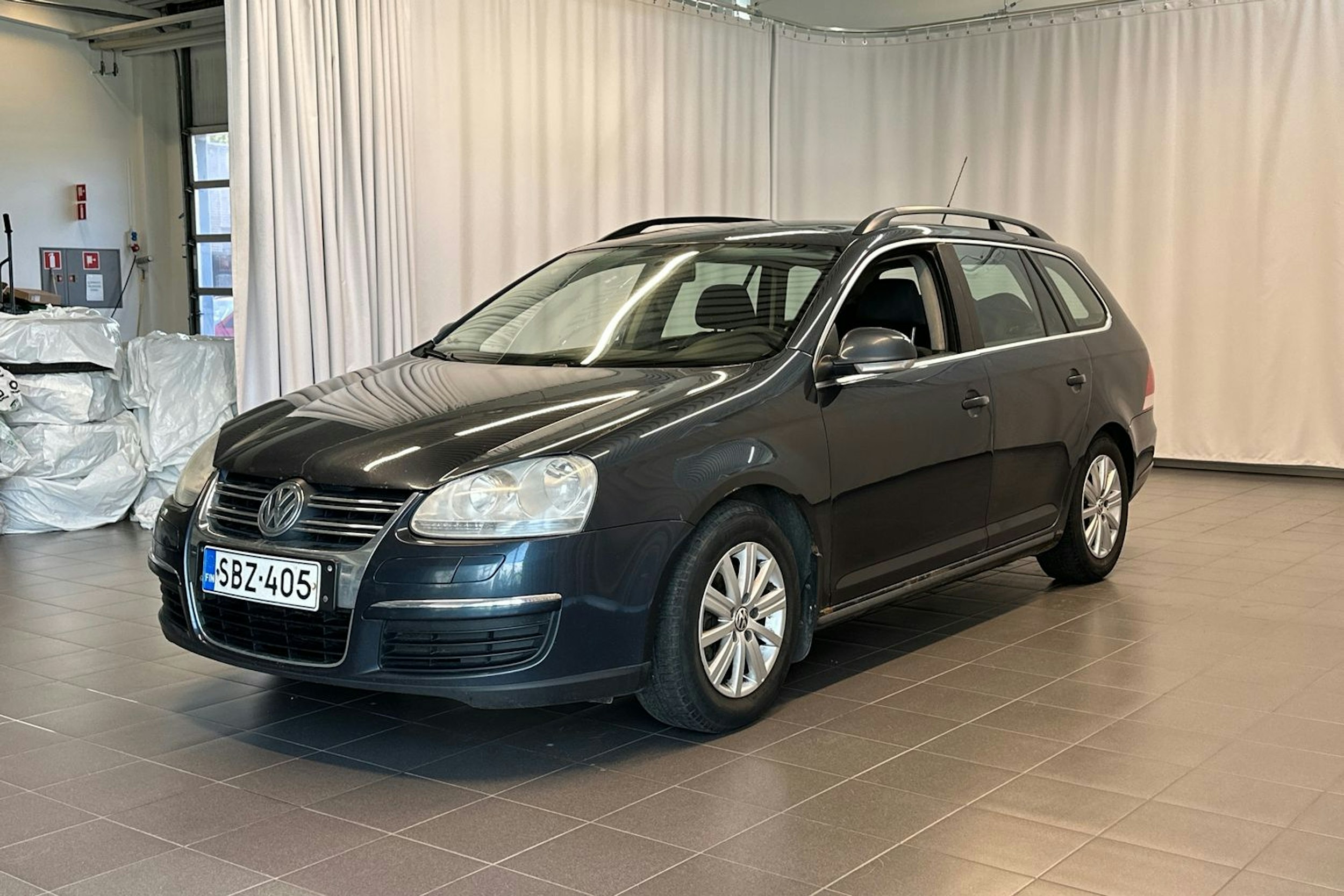 sininen Volkswagen Golf 2008 kuva 11.
