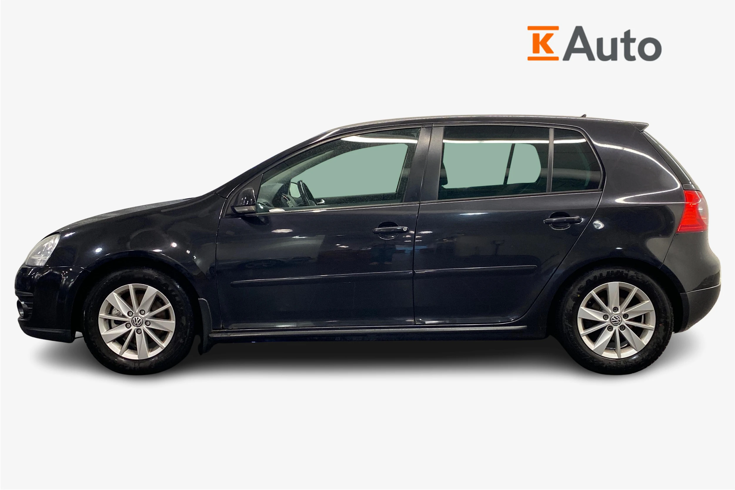 musta Volkswagen Golf 2008 kuva 5.