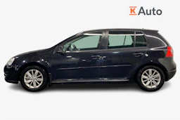 musta Volkswagen Golf 2008 kuva 5.