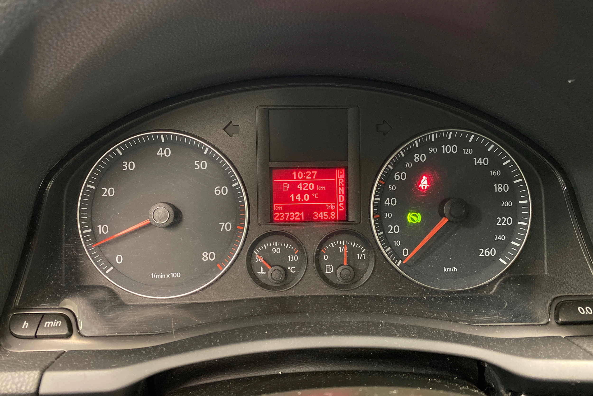 musta Volkswagen Golf 2008 kuva 12.