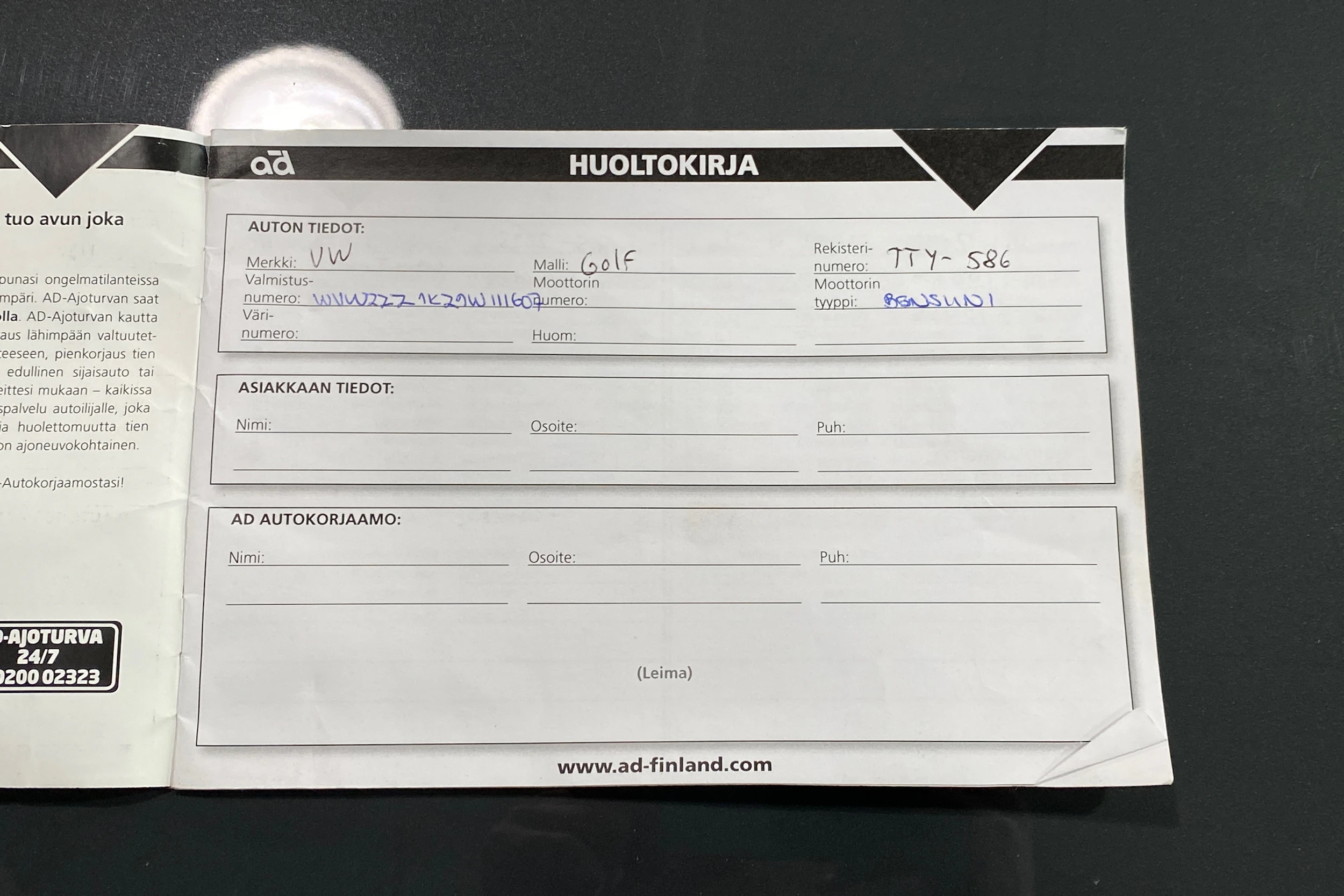 musta Volkswagen Golf 2008 kuva 30.