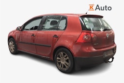 punainen Volkswagen Golf 2008 kuva 2.