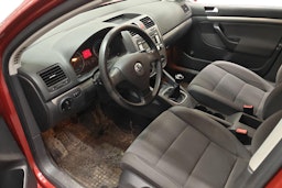 punainen Volkswagen Golf 2008 kuva 3.