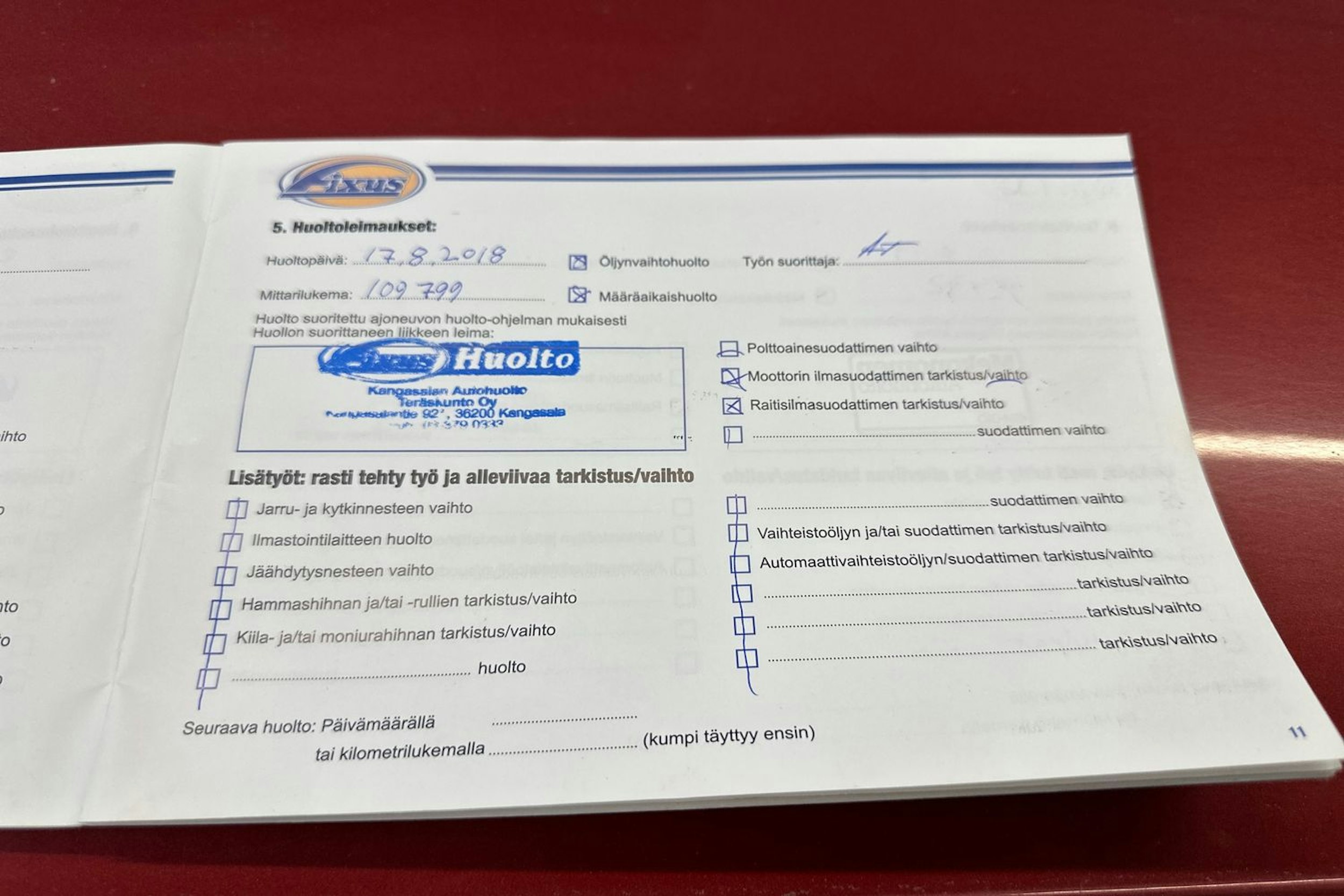 Punainen Volkswagen GOLF 2008 kuva 25.