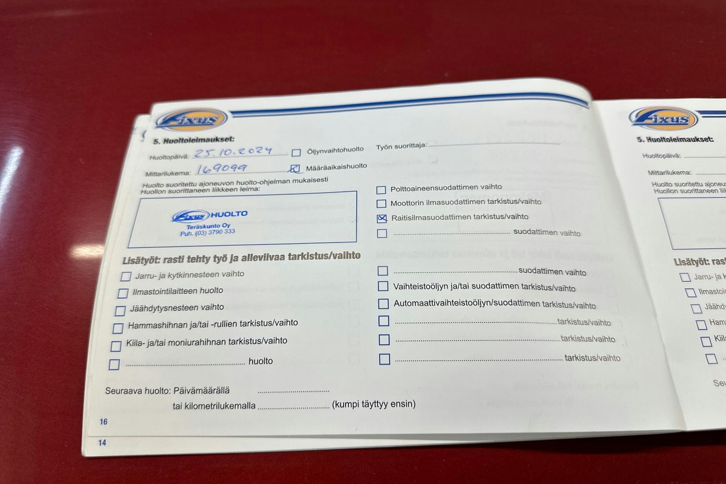 Punainen Volkswagen GOLF 2008 kuva 30.