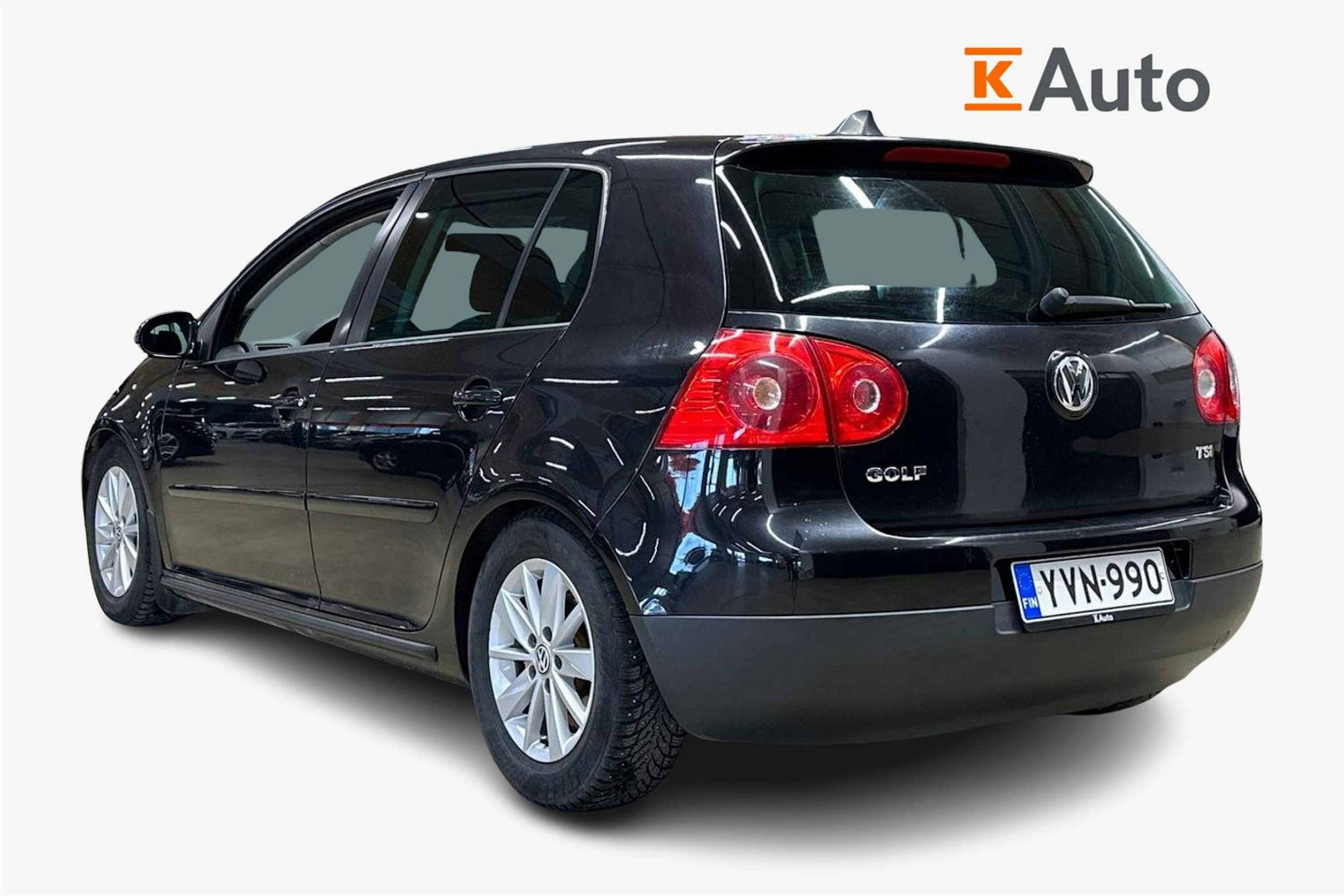 musta Volkswagen Golf 2008 kuva 2.