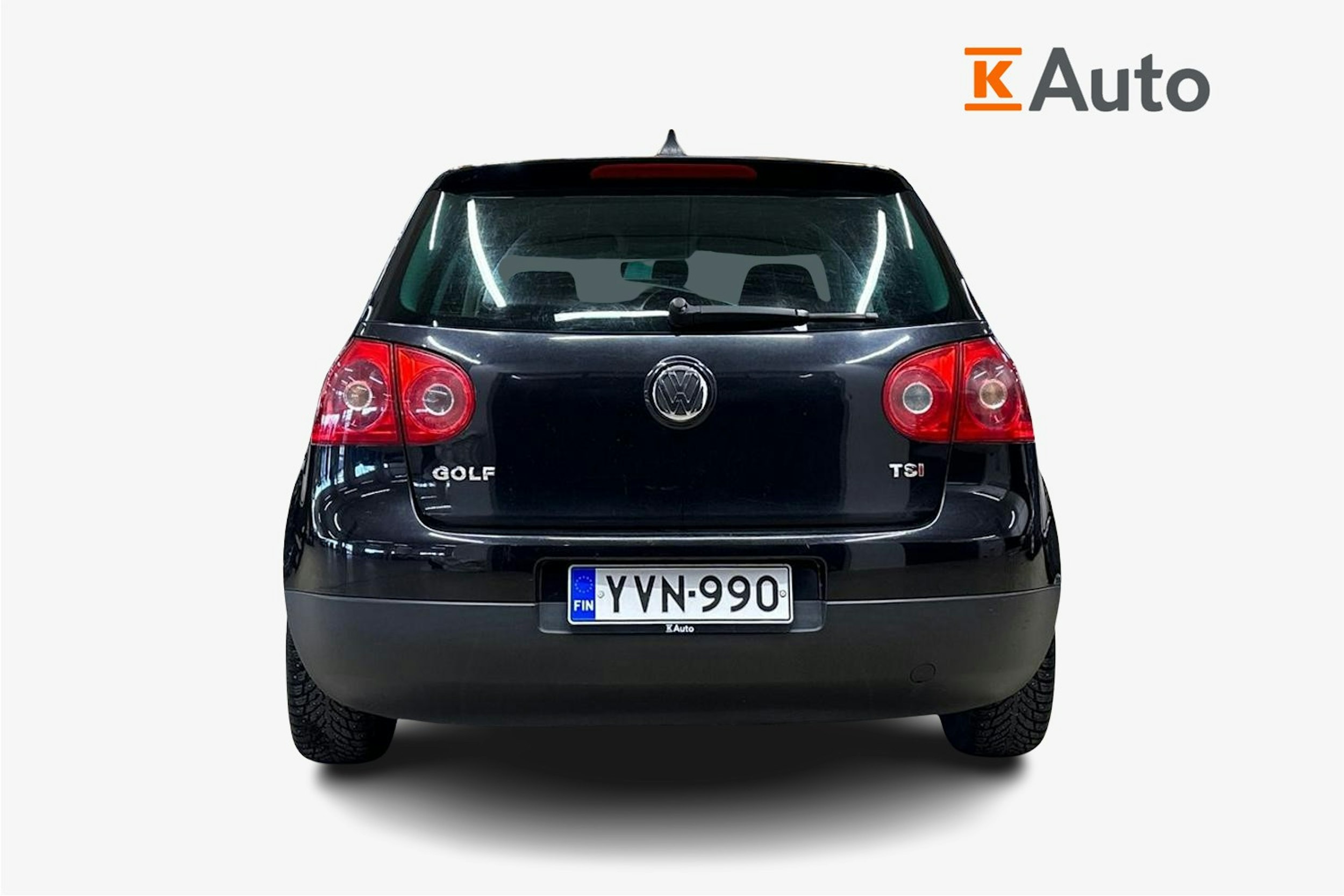 musta Volkswagen Golf 2008 kuva 3.