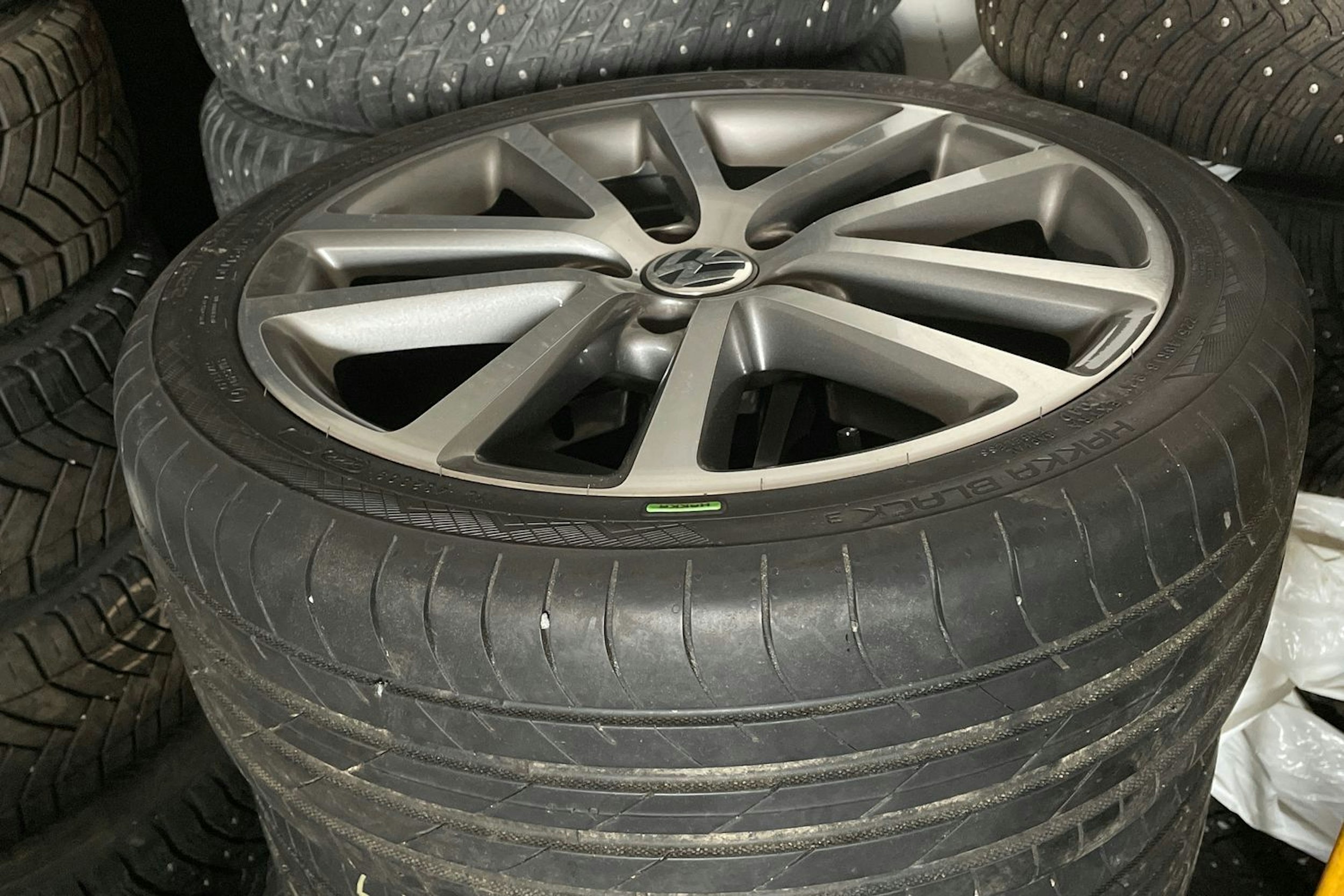 sininen Volkswagen Golf 2008 kuva 34.