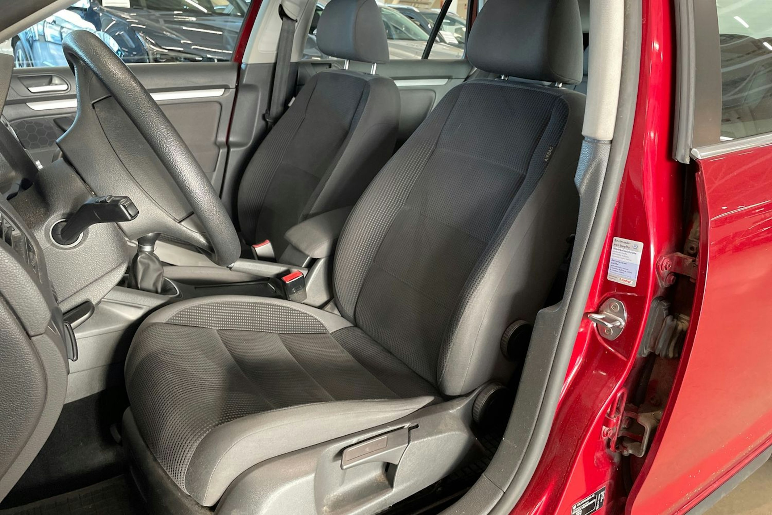 met. punainen Volkswagen Golf 2009 kuva 14.