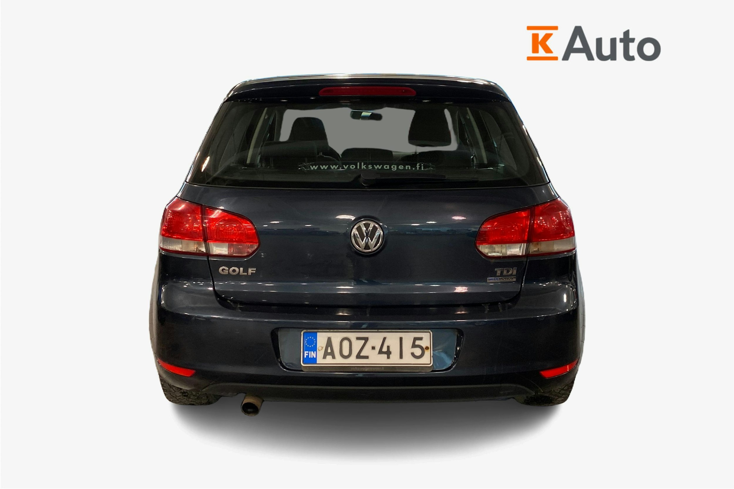 sininen Volkswagen Golf 2009 kuva 3.