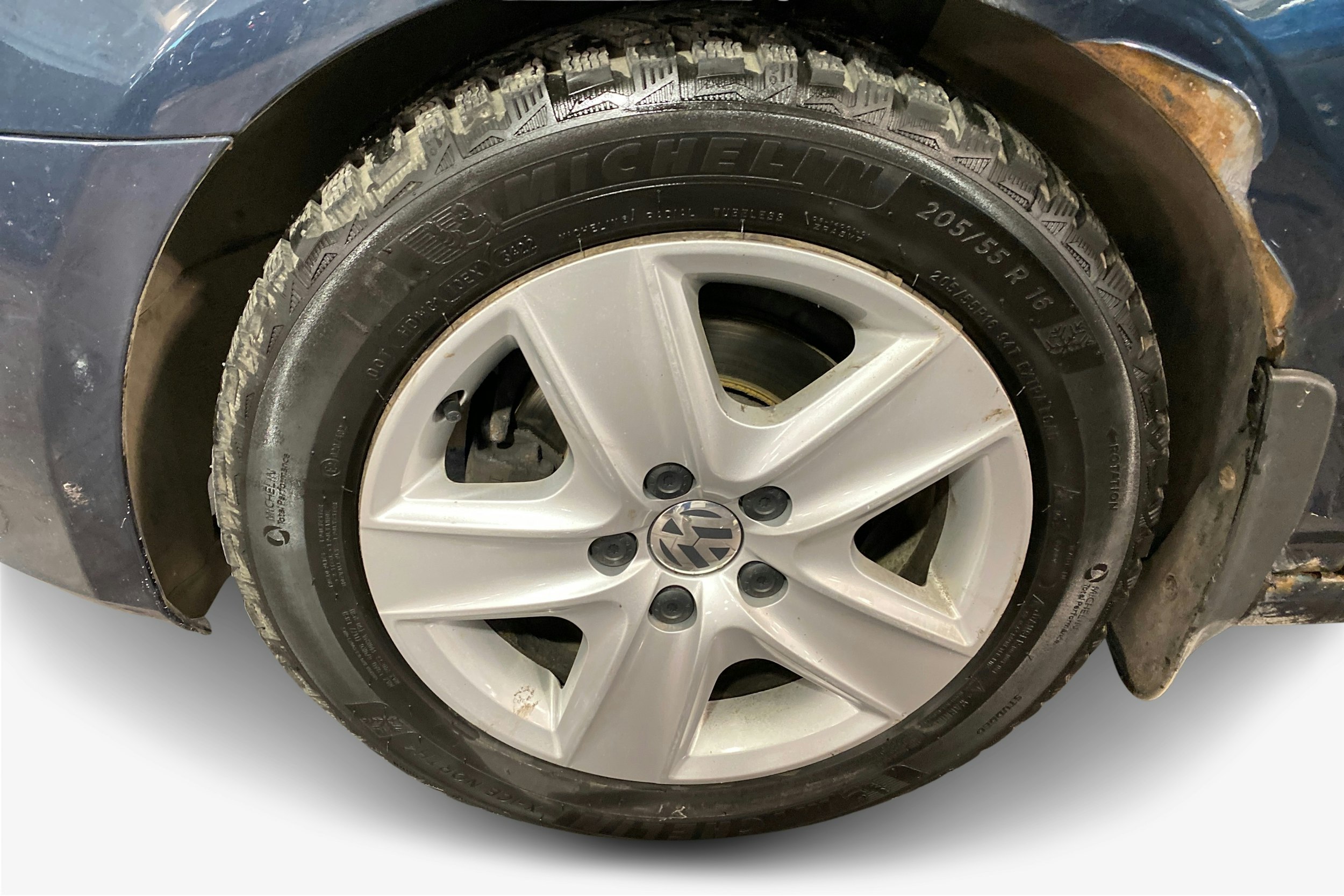 sininen Volkswagen Golf 2009 kuva 9.