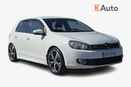valkoinen Volkswagen Golf 2009 kuva 1.