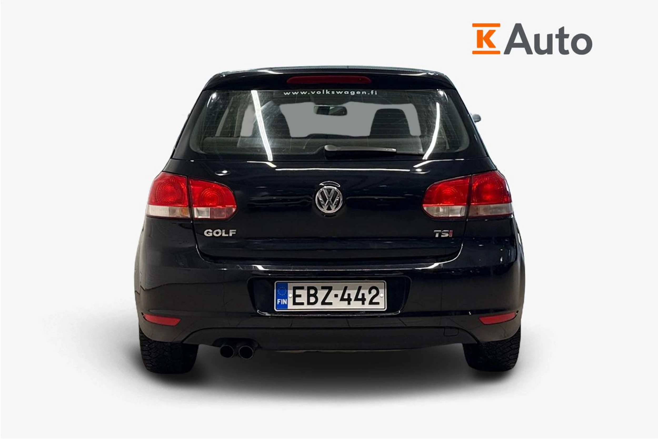 musta Volkswagen Golf 2009 kuva 3.