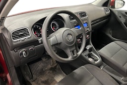 punainen Volkswagen Golf 2009 kuva 3.