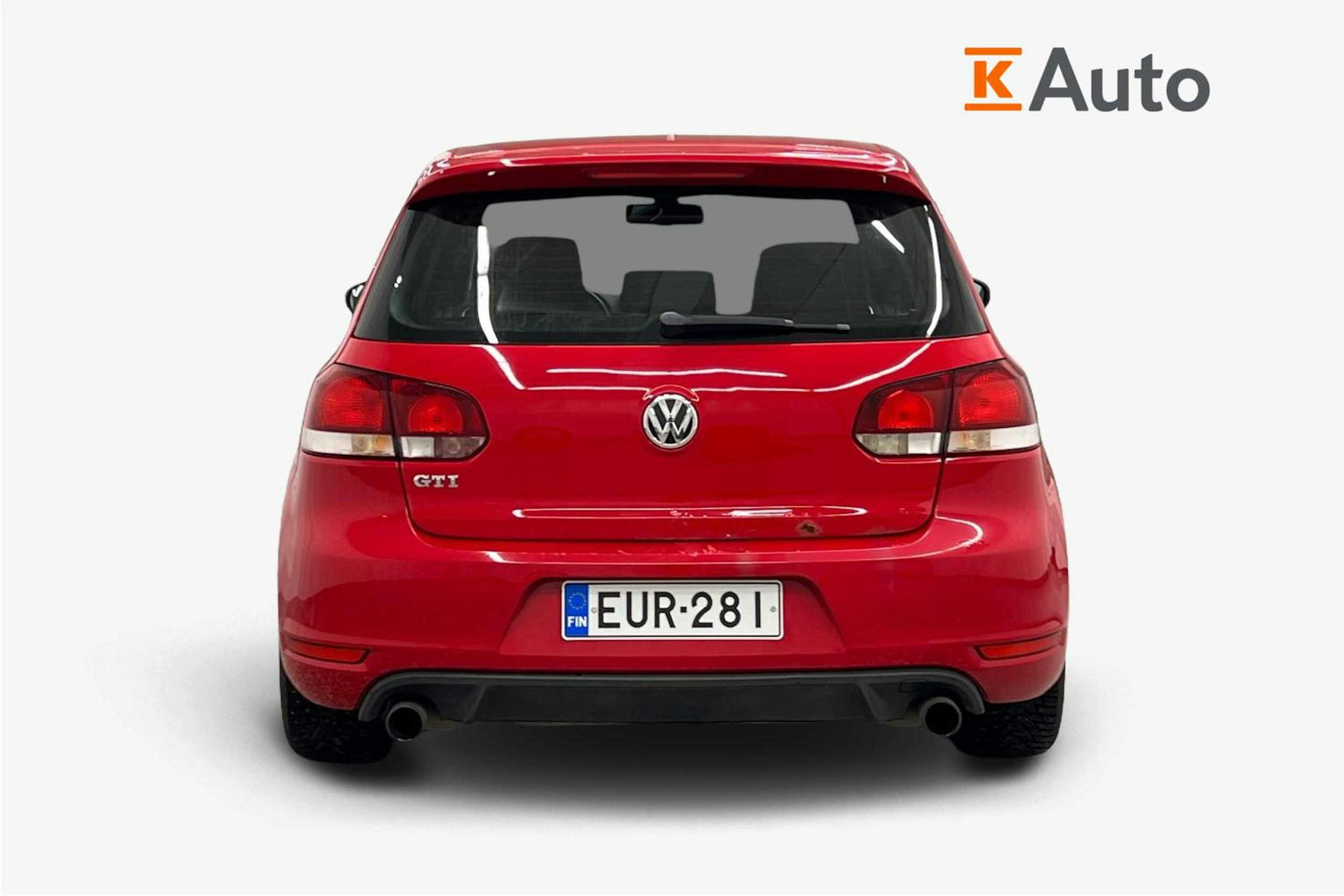 punainen Volkswagen Golf 2009 kuva 3.