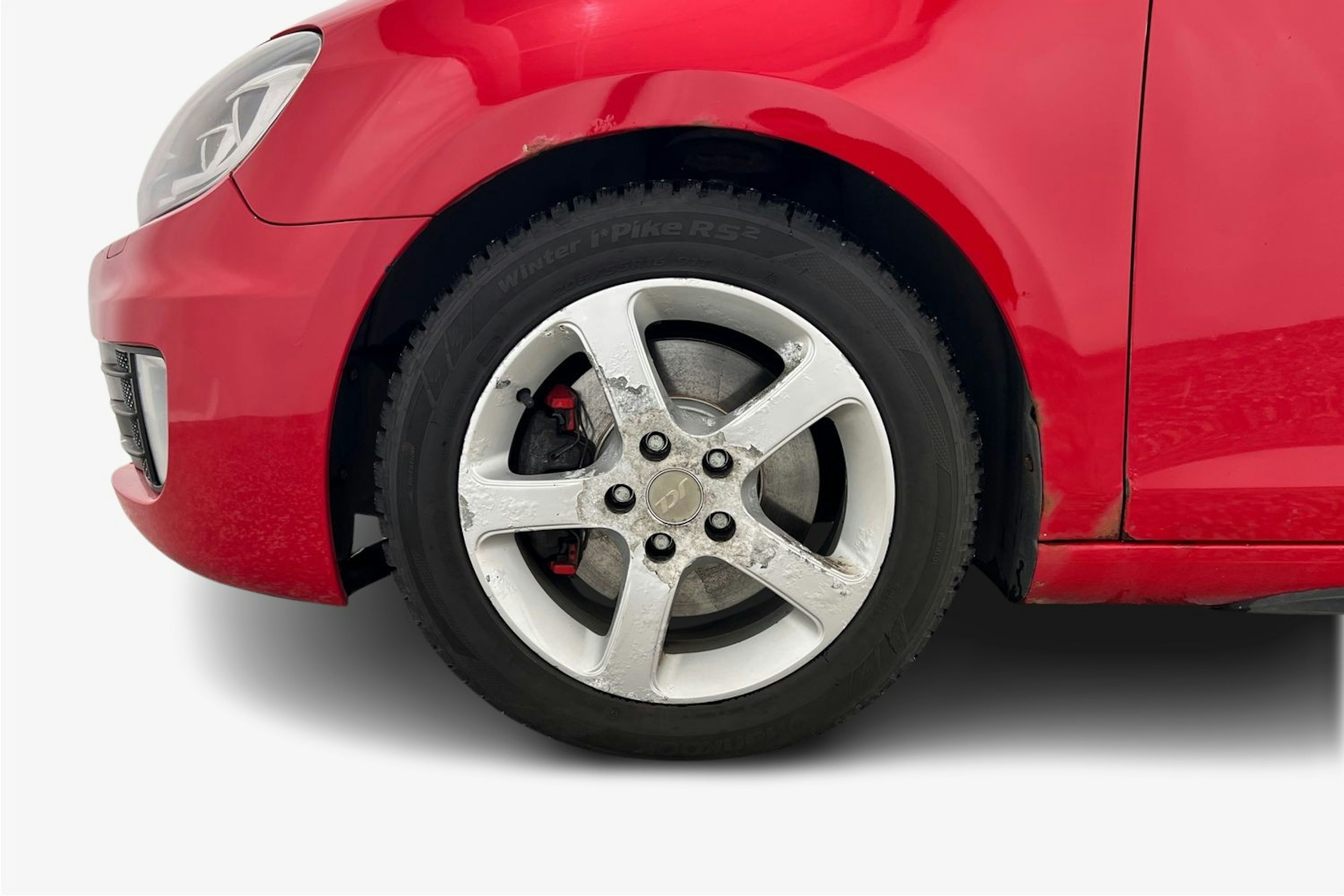 punainen Volkswagen Golf 2009 kuva 11.