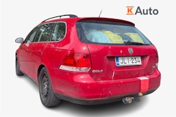 Punainen Volkswagen GOLF 2009 kuva 2.