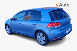 sininen Volkswagen Golf 2009 kuva 2.