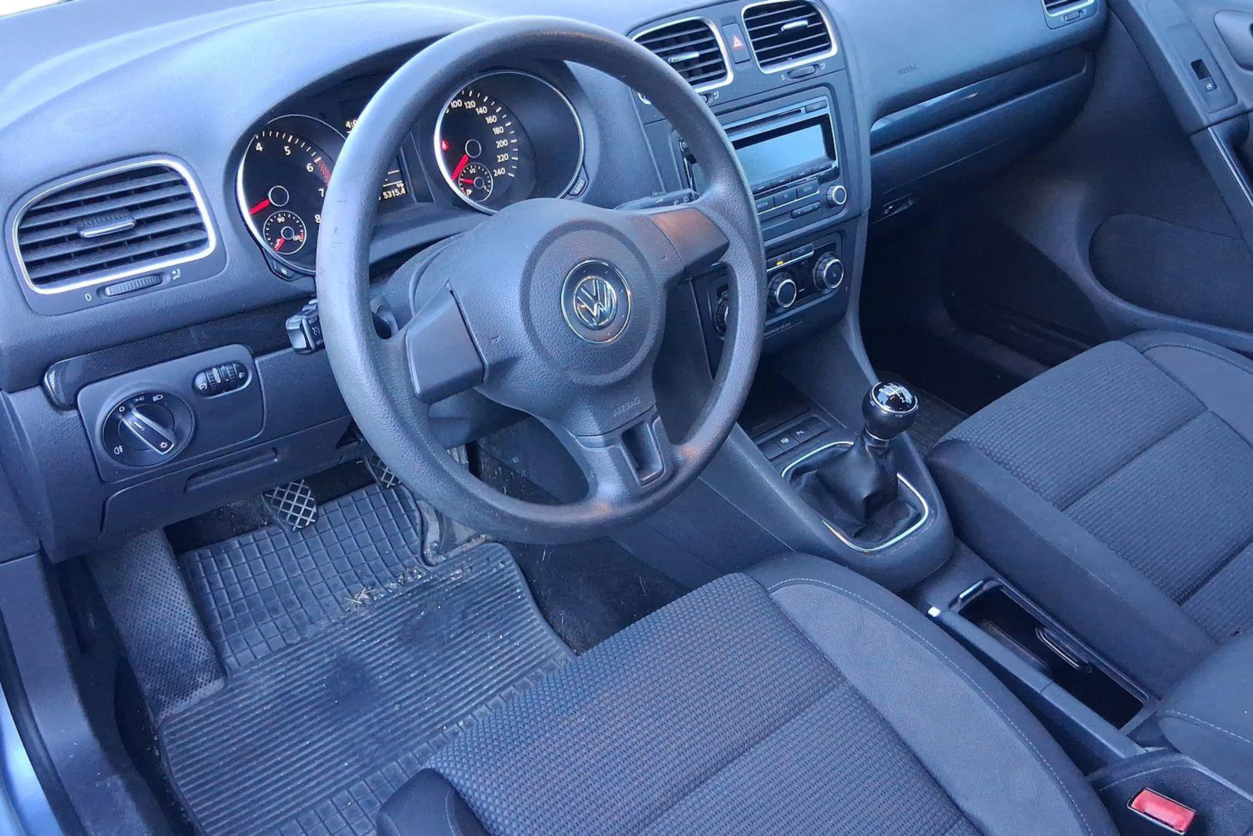 sininen Volkswagen Golf 2009 kuva 3.