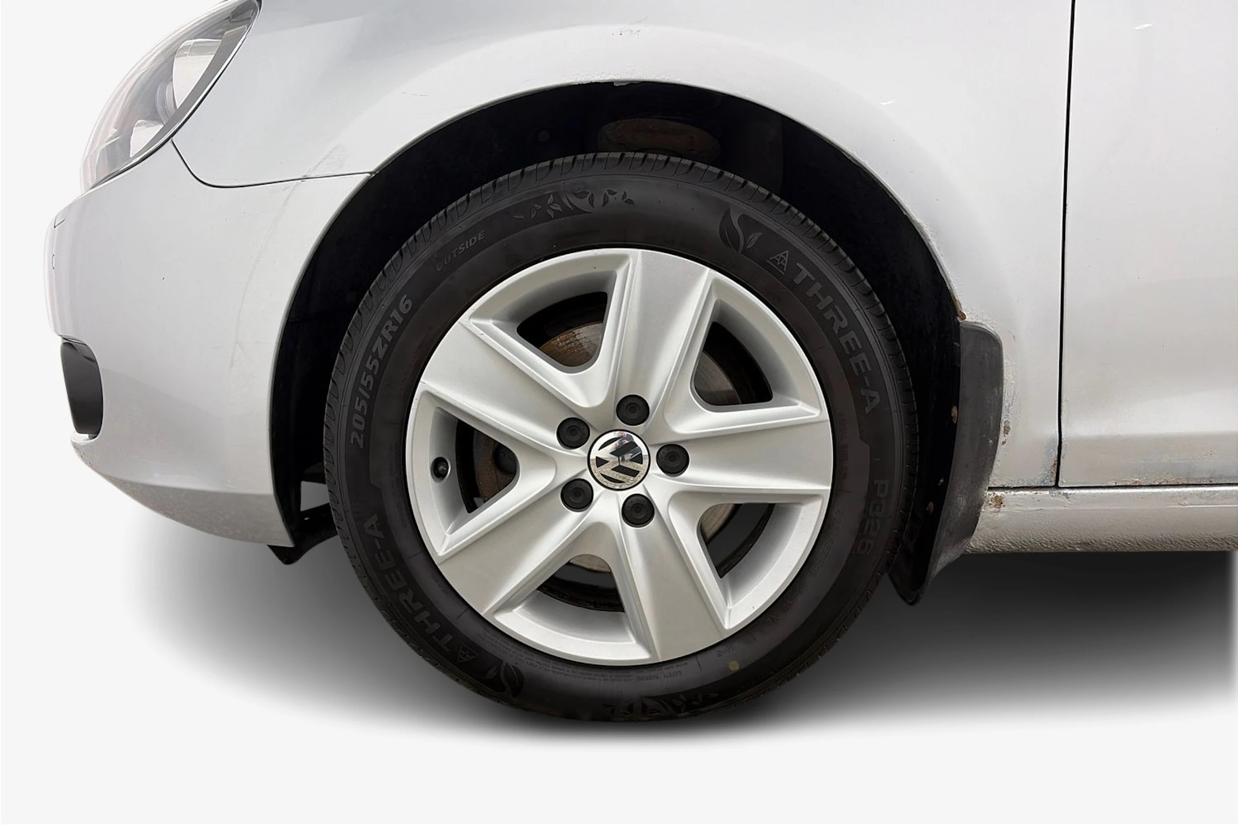 Harmaa Volkswagen GOLF 2009 kuva 9.
