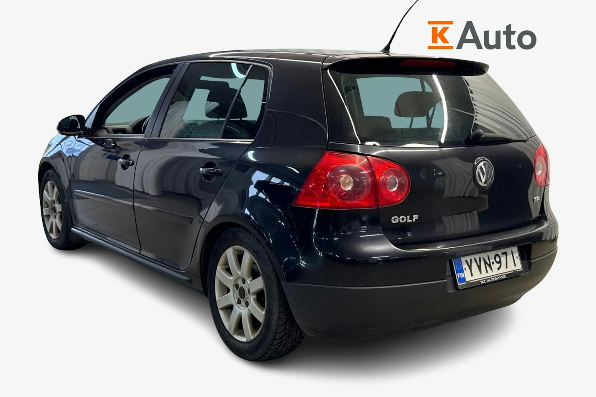 Musta Volkswagen GOLF 2009 kuva 2.