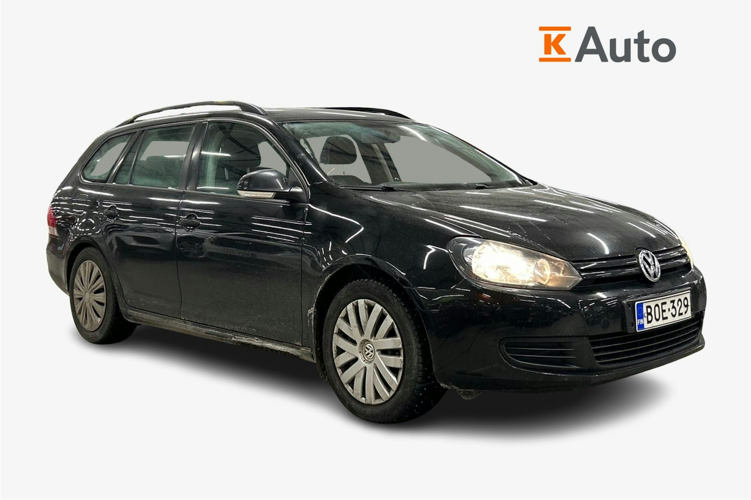 musta Volkswagen Golf 2010 kuva 1.