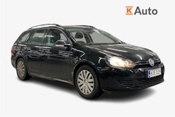 musta Volkswagen Golf 2010 kuva 1.