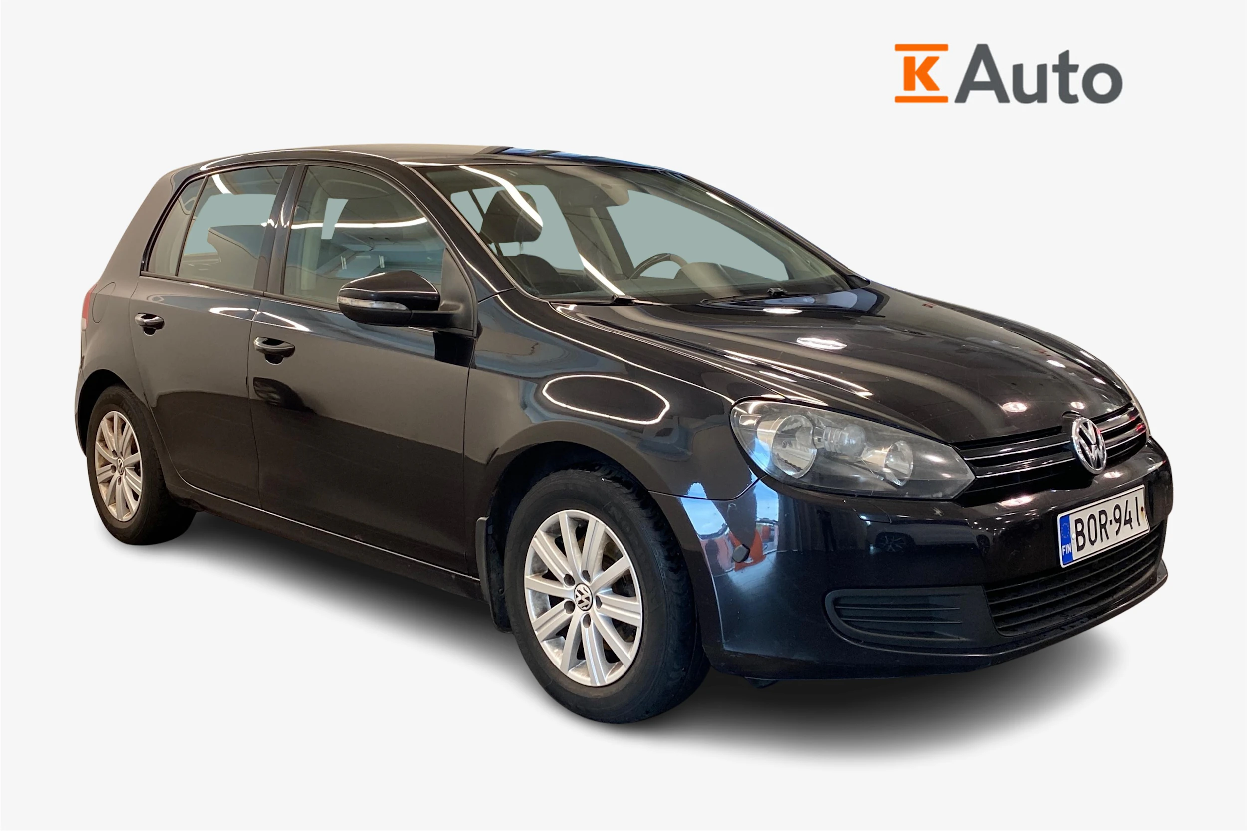 musta Volkswagen Golf 2010 kuva 1.