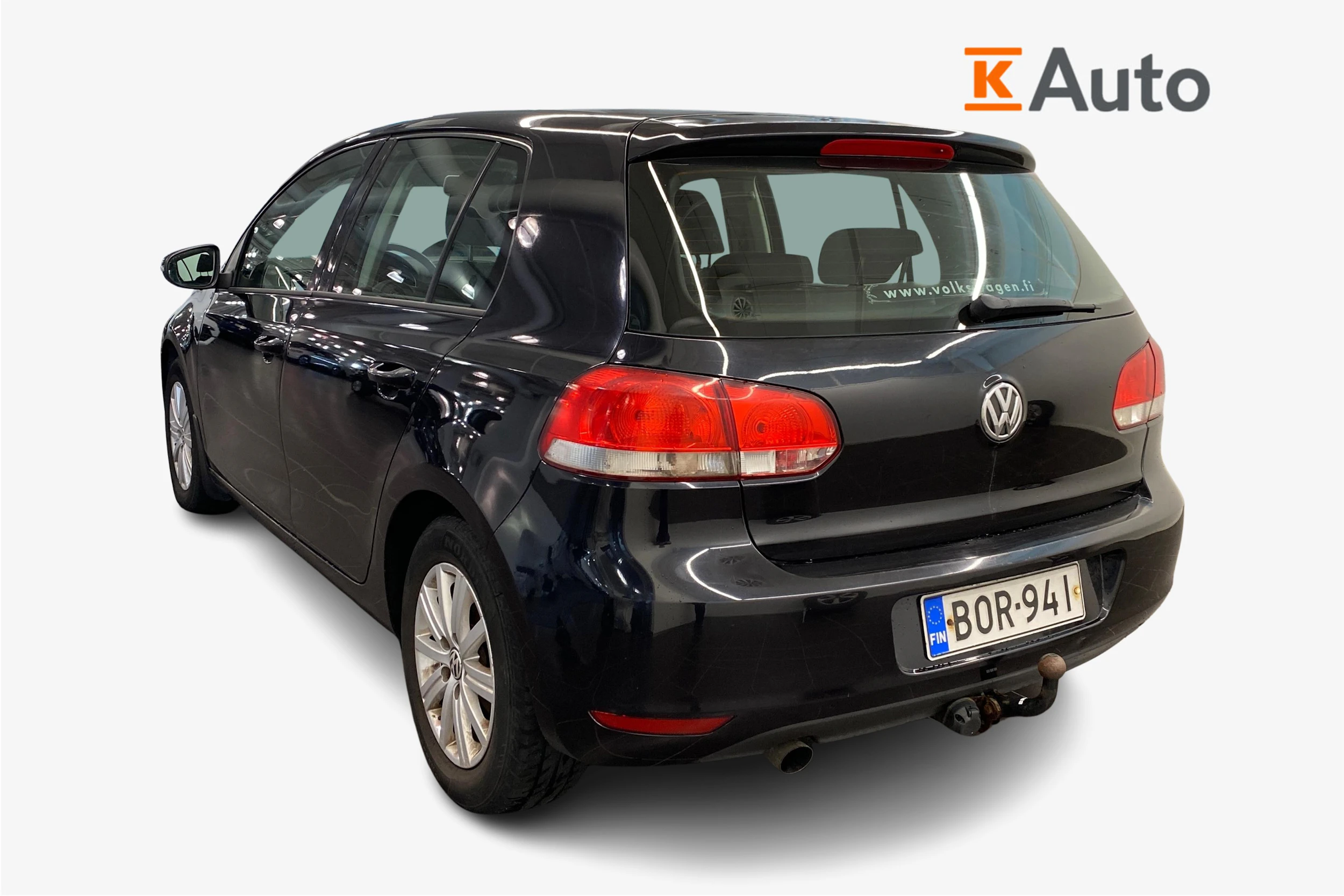 musta Volkswagen Golf 2010 kuva 2.